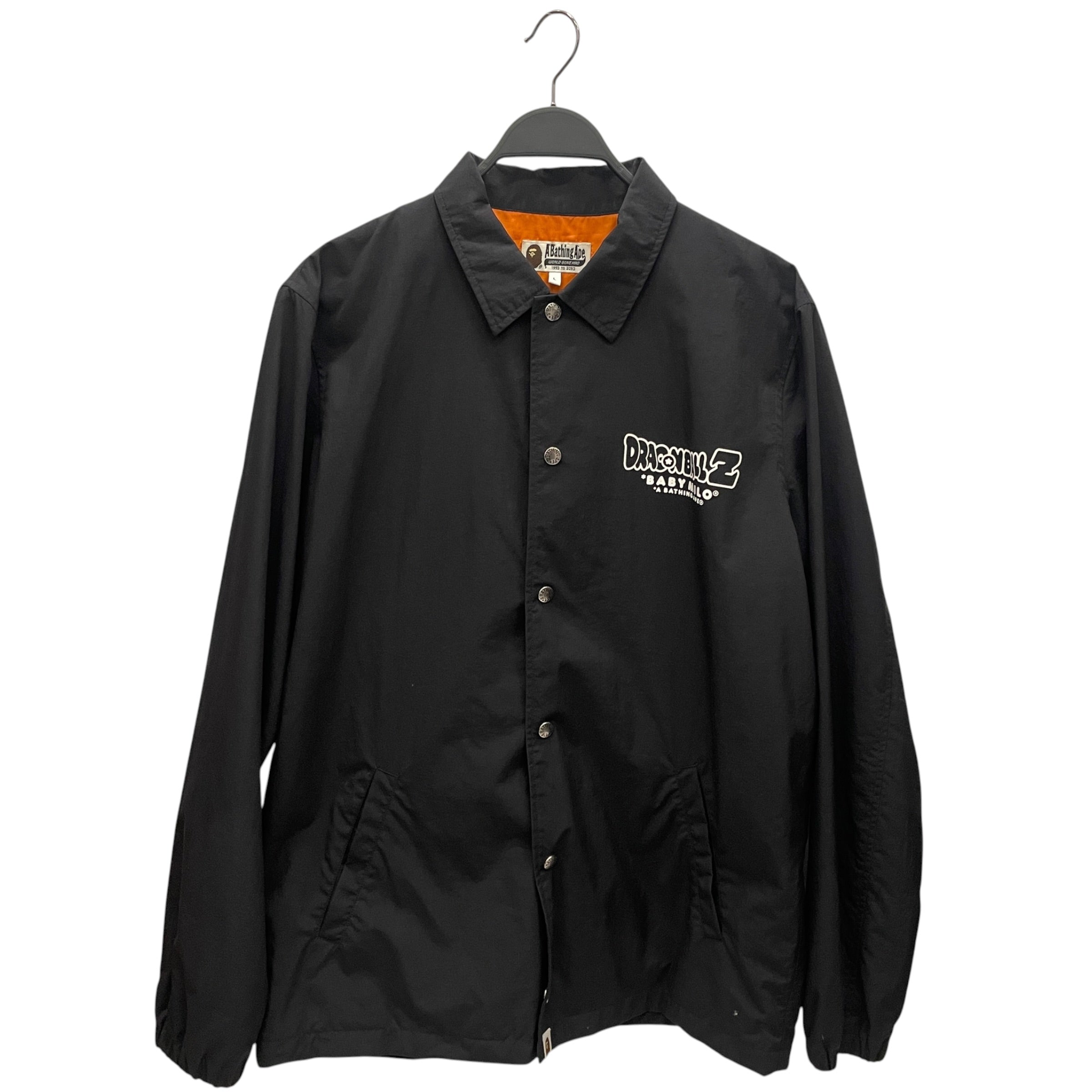 A BATHING APE/Jacket/L/Nylon/BLK/DRAGON BALL Z BABY MILO view 1
