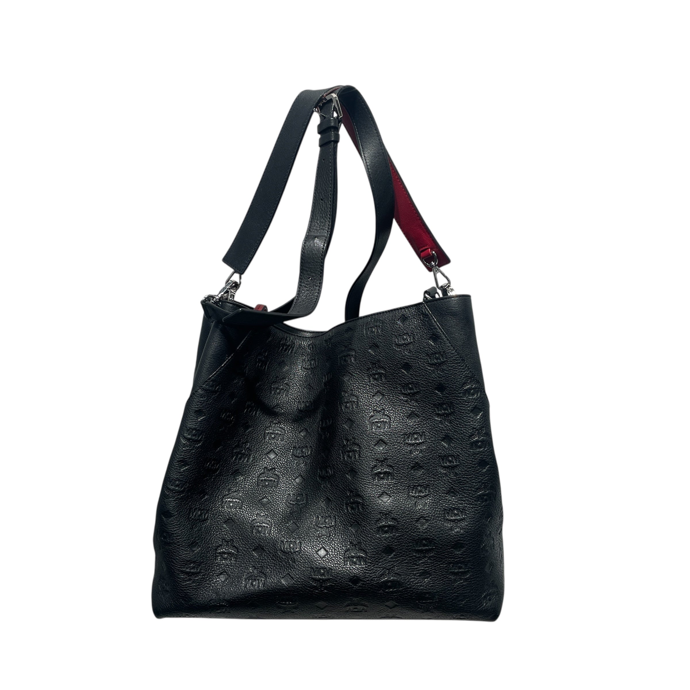 MCM/Tote Bag/Monogram/Leather/BLK/MCM Ottomar Monogr view 1
