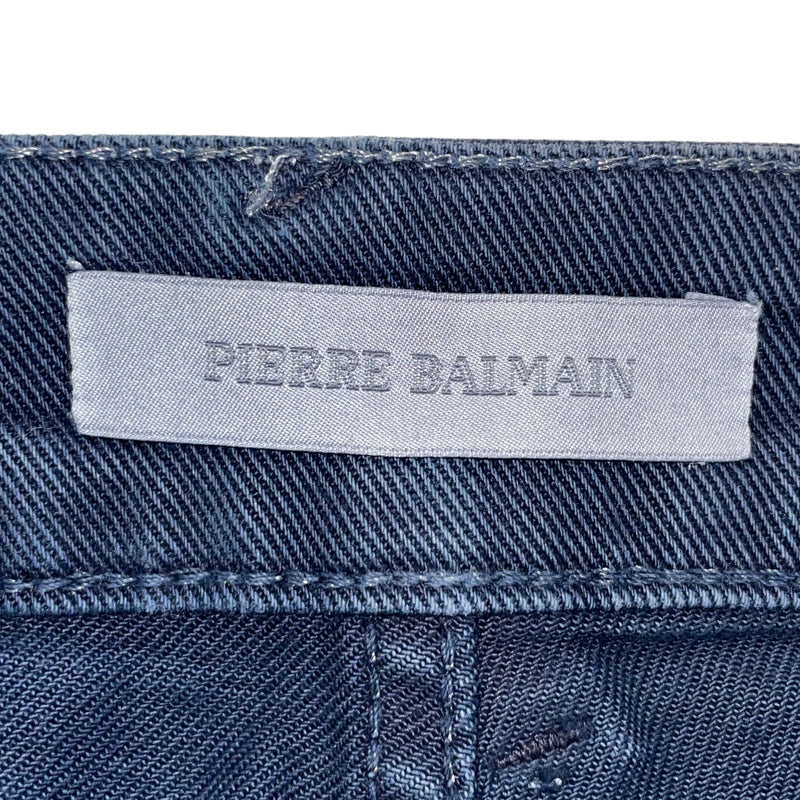BALMAIN/Pants/36/Cotton/NVY/