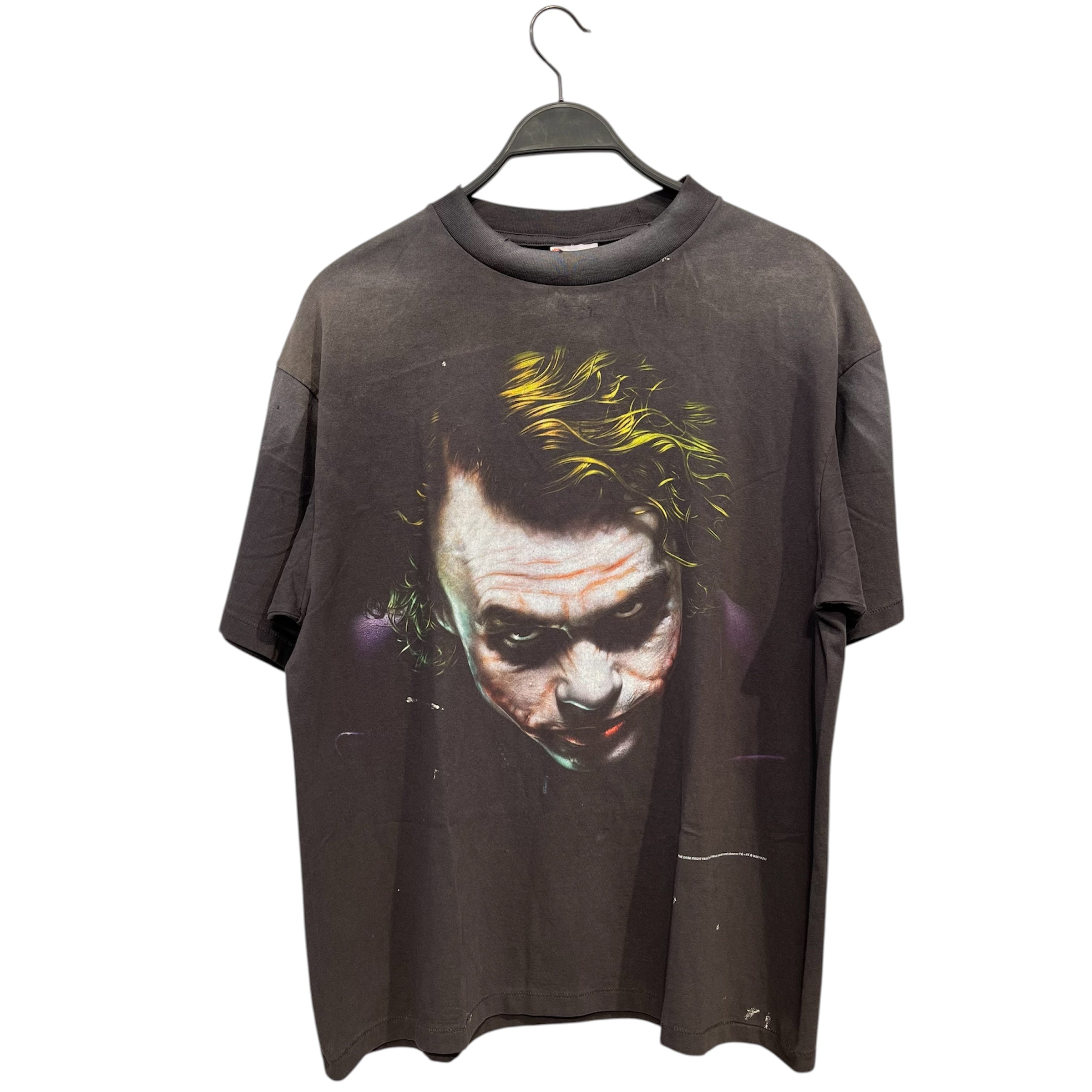 SAINT MICHAEL/T-Shirt/M/Cotton/GRY/JOKER - DARK KNIGHT view 1