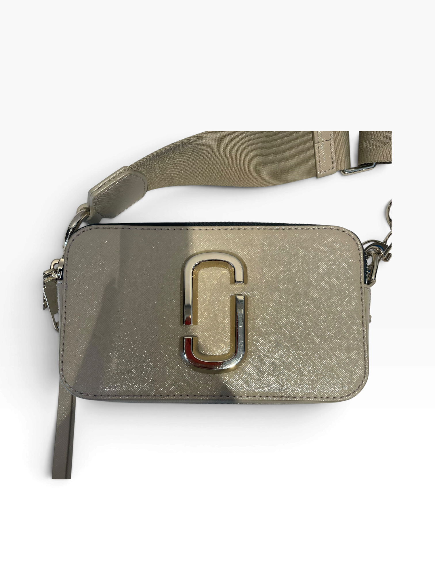 MARC BY MARC JACOBS/Cross Body Bag/Leather/BEG/Snapshot Logo Crossbody view 5