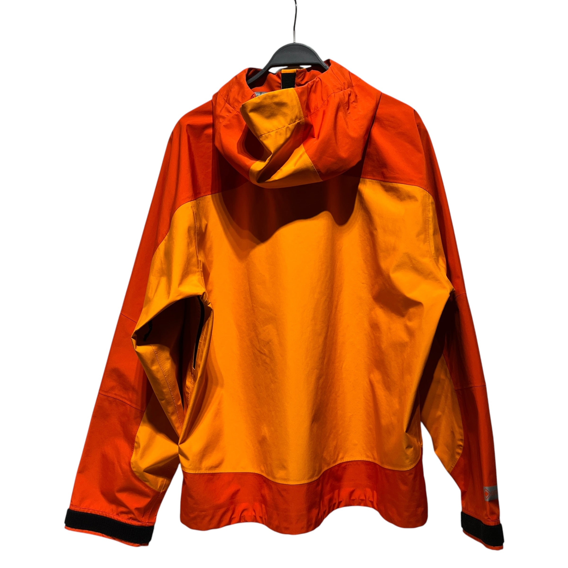 STUSSY/Windbreaker/XL/Nylon/ORN/Goretex Hooded Shell Zip view 2