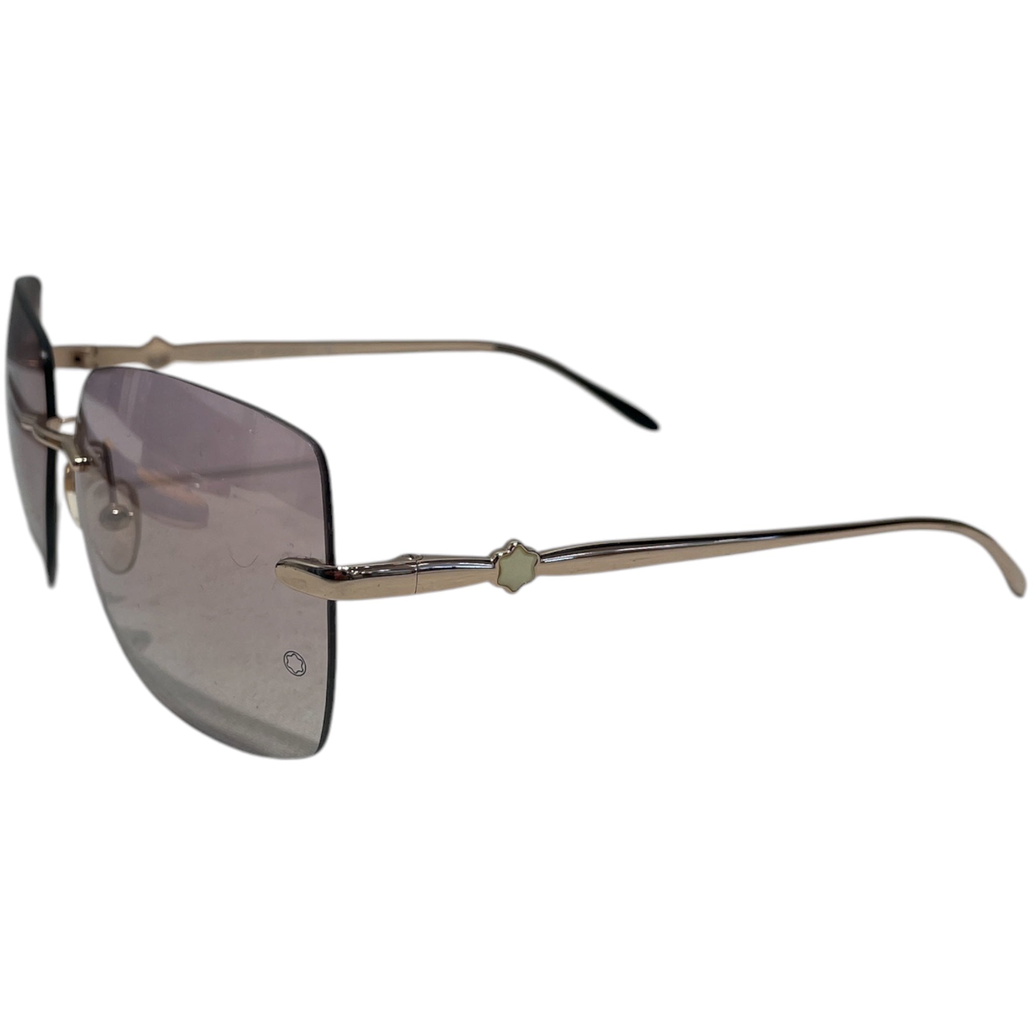 MONTBLANC/Sunglasses/Titanium/GLD/L's/MB354S view 2