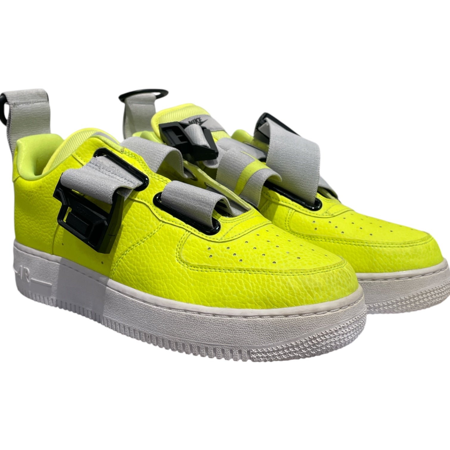 NIKE/Hi-Sneakers/US 9/Leather/YEL/NIKE AIR FORCE 1 LOW UTILITY view 1