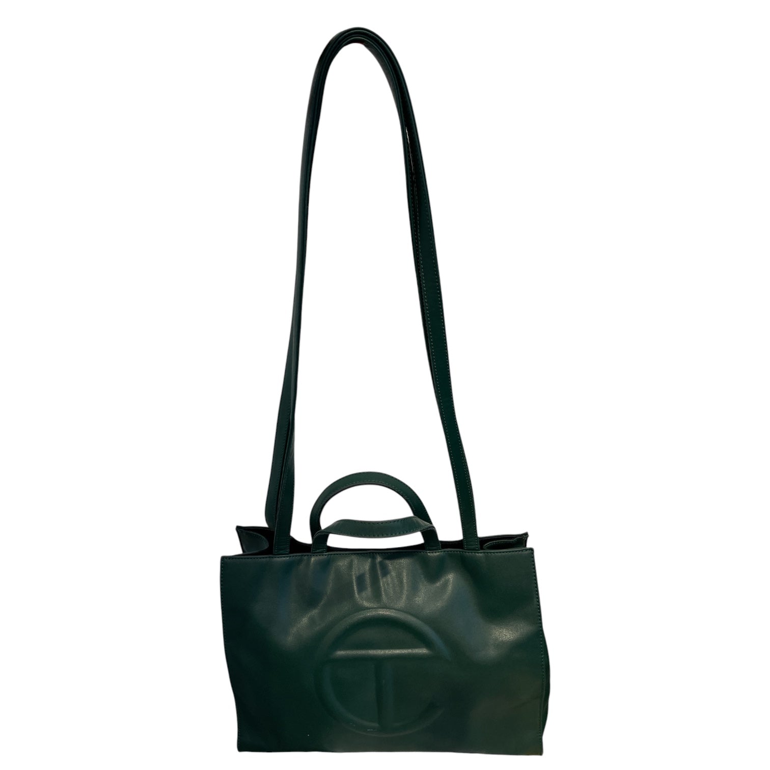 Telfar/Tote Bag/Leather/GRN/TELFAR TOTE view 5