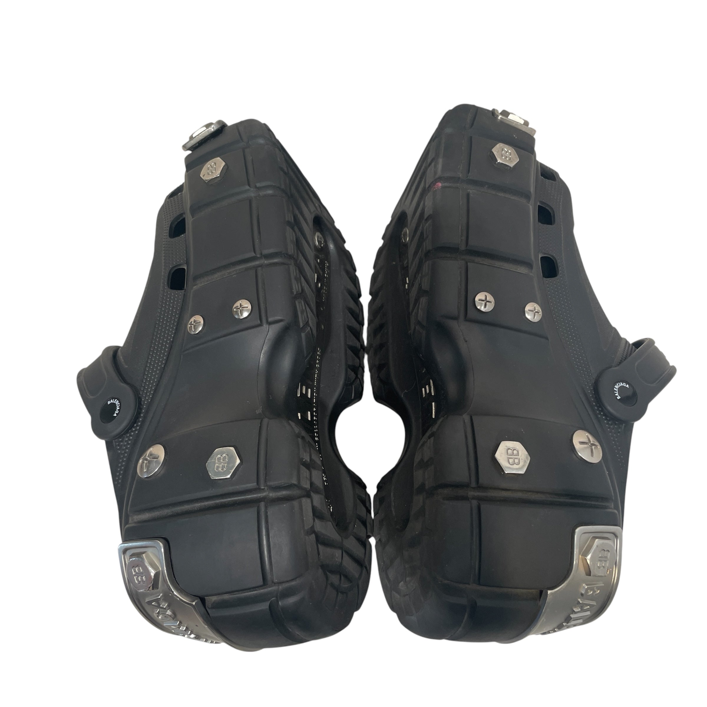 BALENCIAGA/Shoes/EU 41/BLK/Balenciaga Crocs view 4
