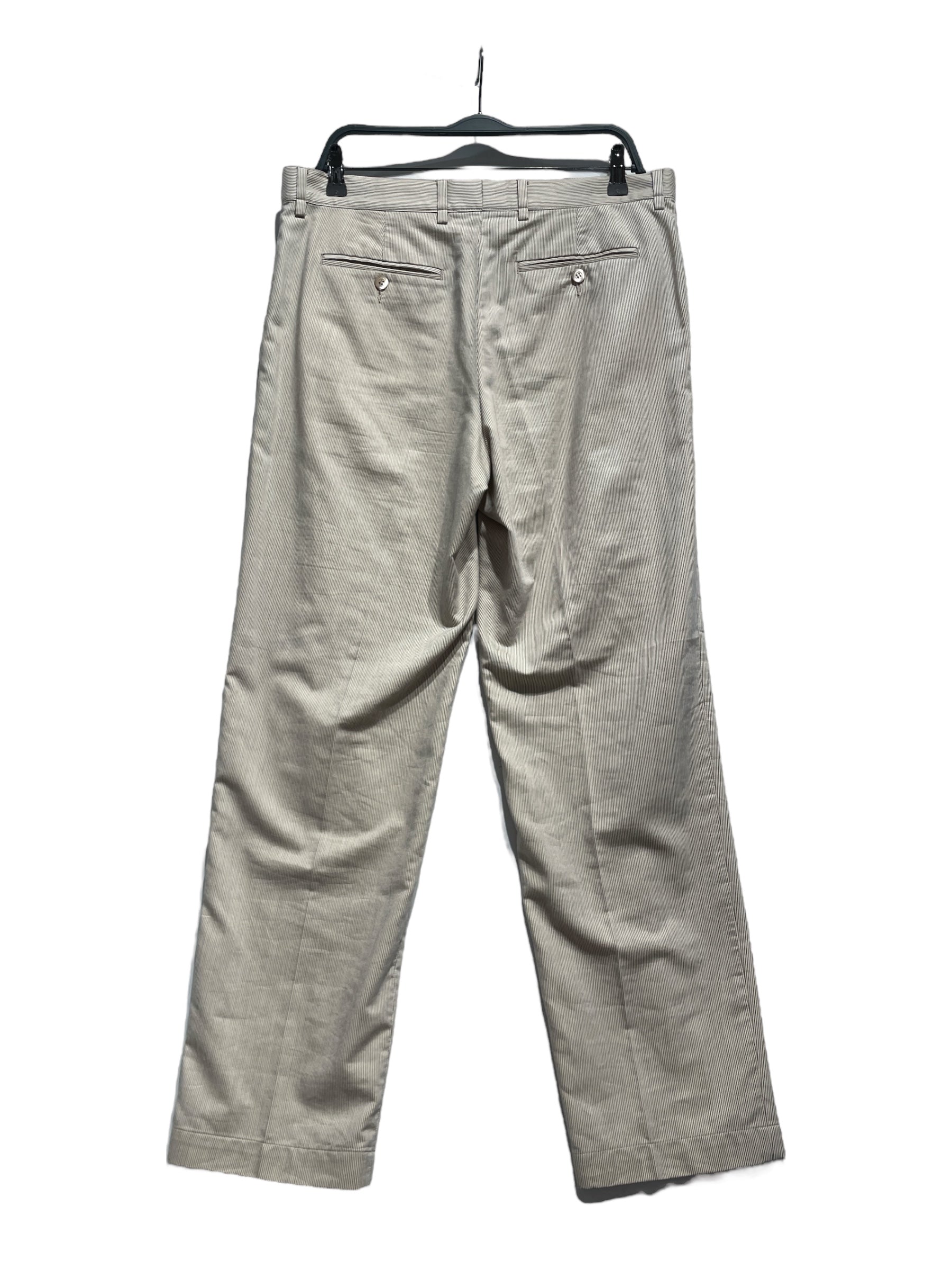DRIES VAN NOTEN/Pants/44/CRM/Stripe/ view 2