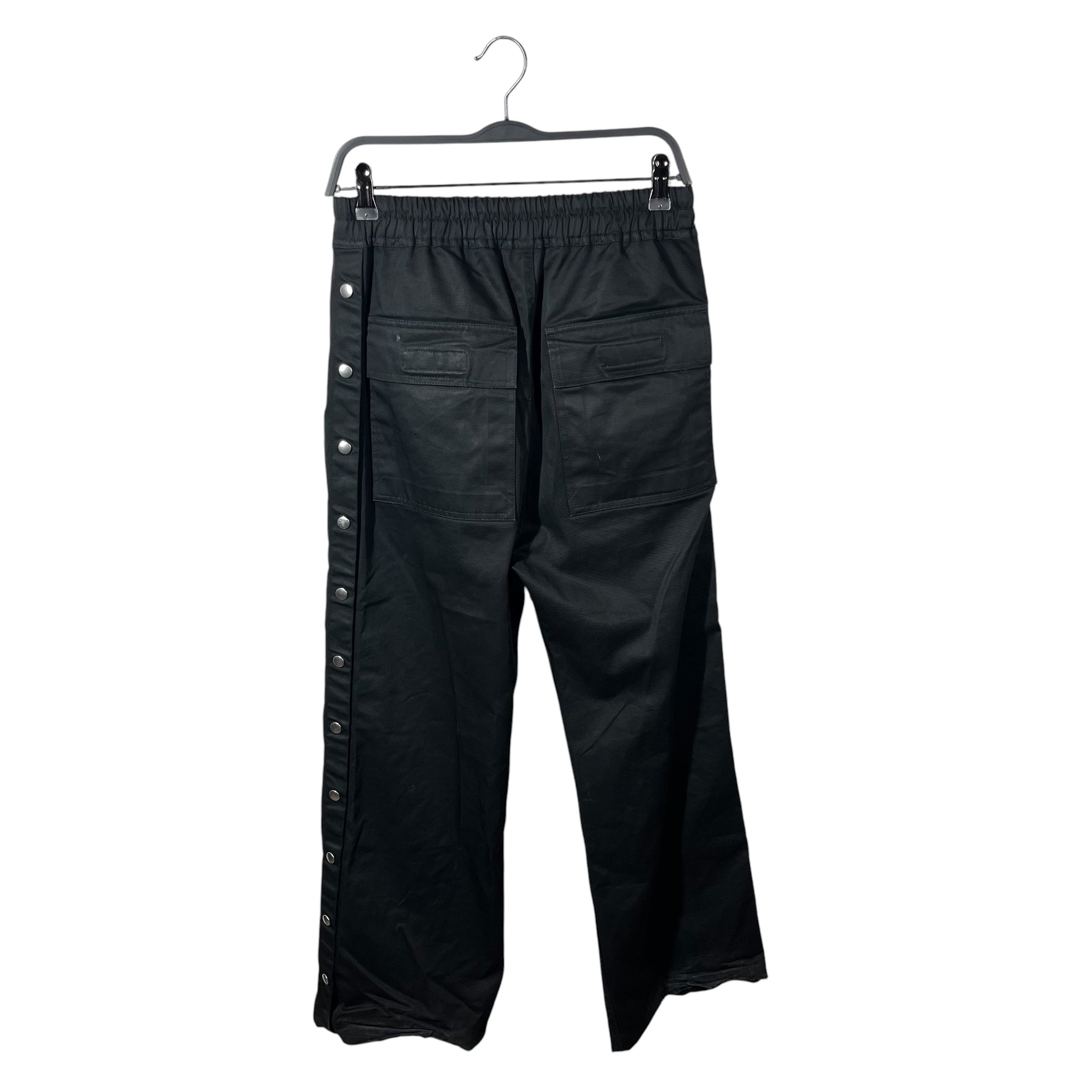 RICK OWENS DRKSHDW/Straight Pants/S/Cotton/BLK/PUSHER PANTS view 2