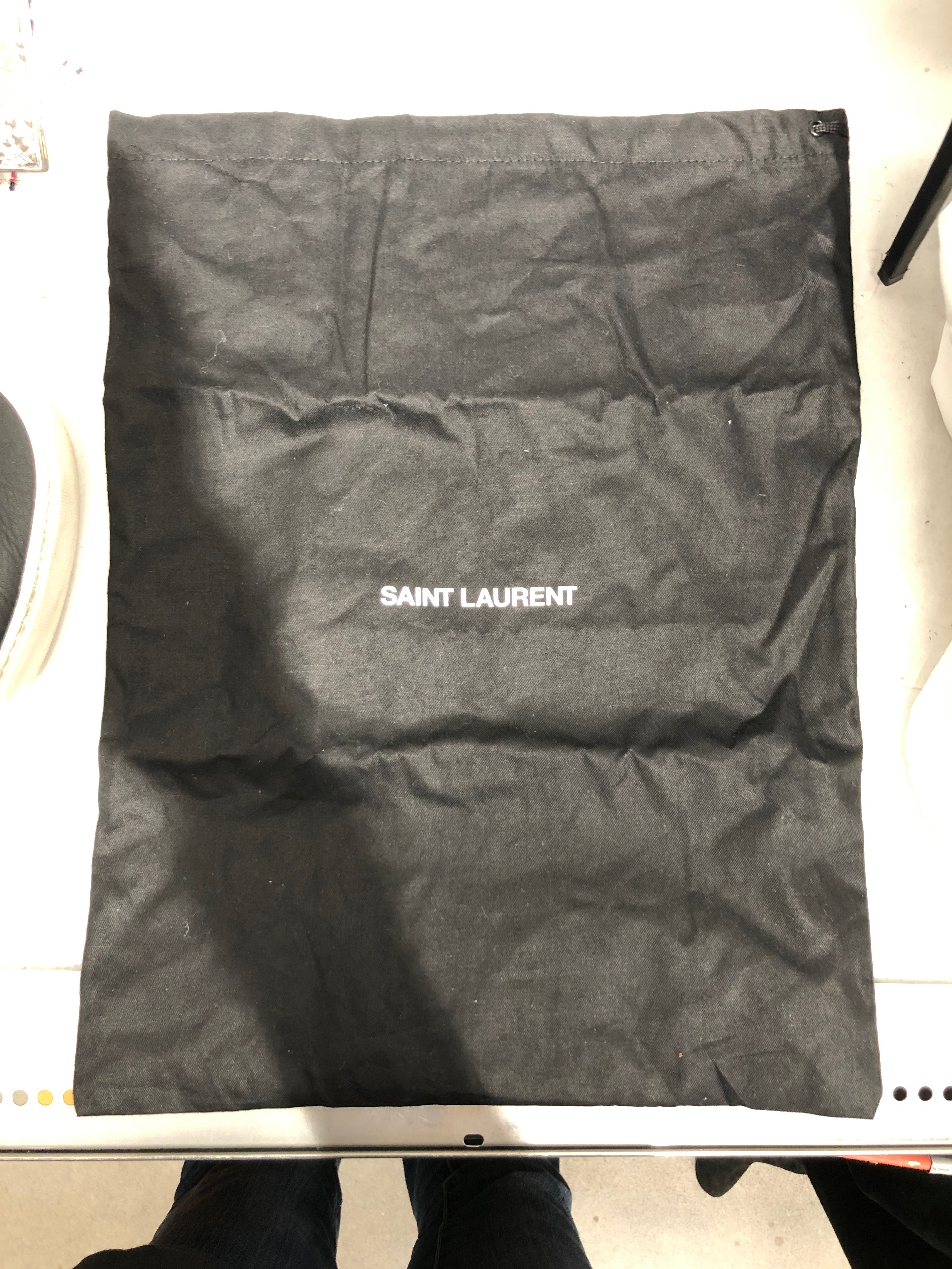 SAINT LAURENT/Low-Sneakers/EU 44/Leather/BLK/ view 5