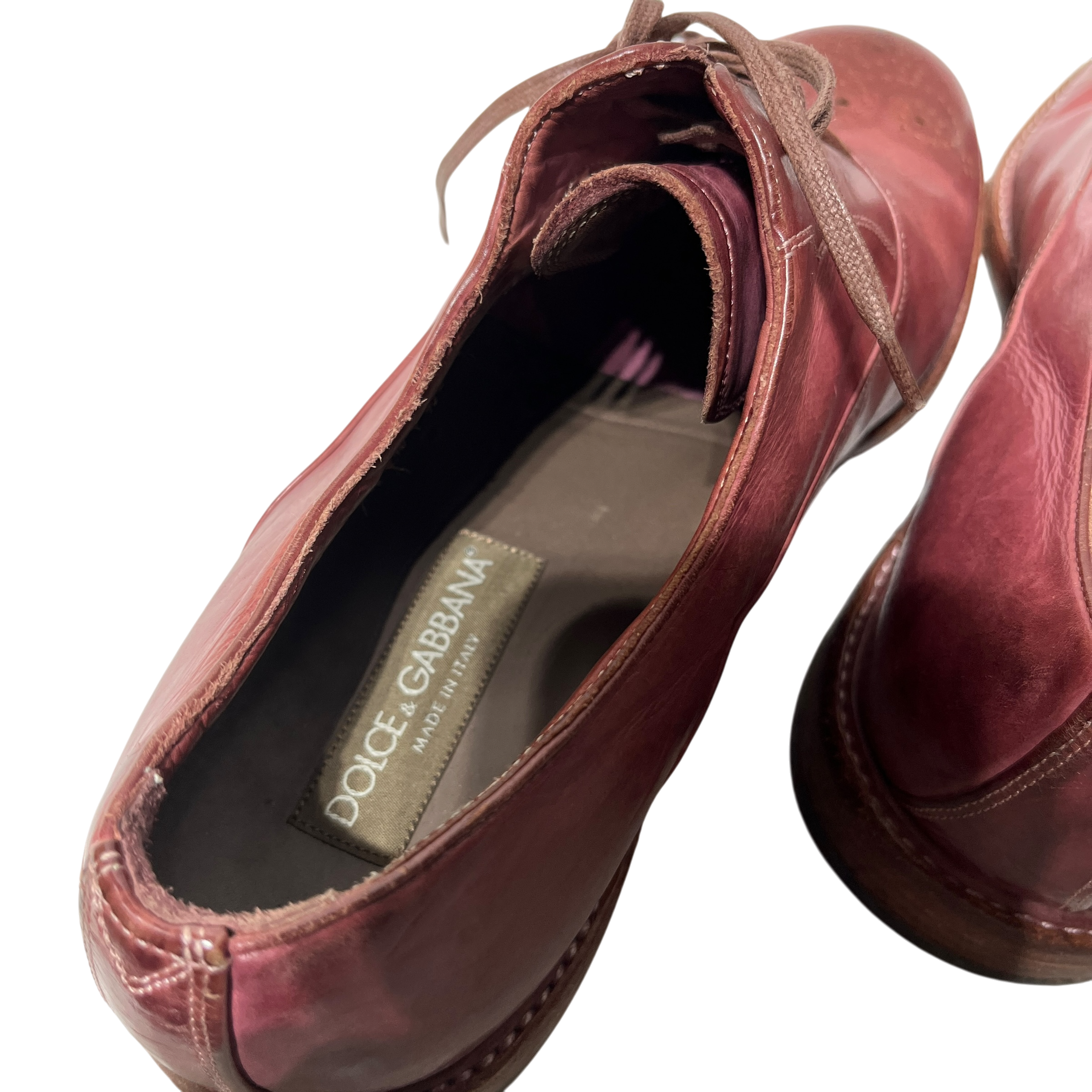 DOLCE&GABBANA/Loafers/US 9/Leather/RED/ view 5