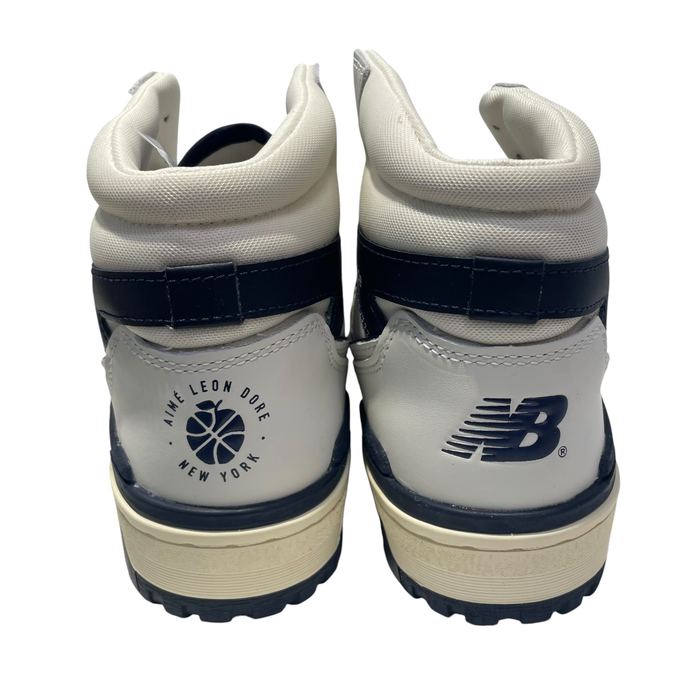 AIME LEON DORE/NEW BALANCE/Hi-Sneakers/wht&navy view 4