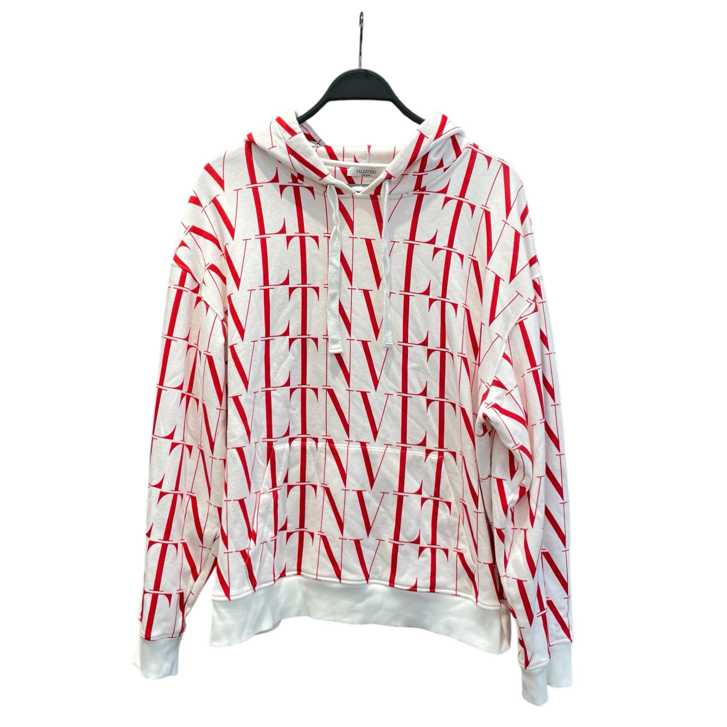 VALENTINO/Hoodie/XL/Monogram/Cotton/WHT/VNTN view 1