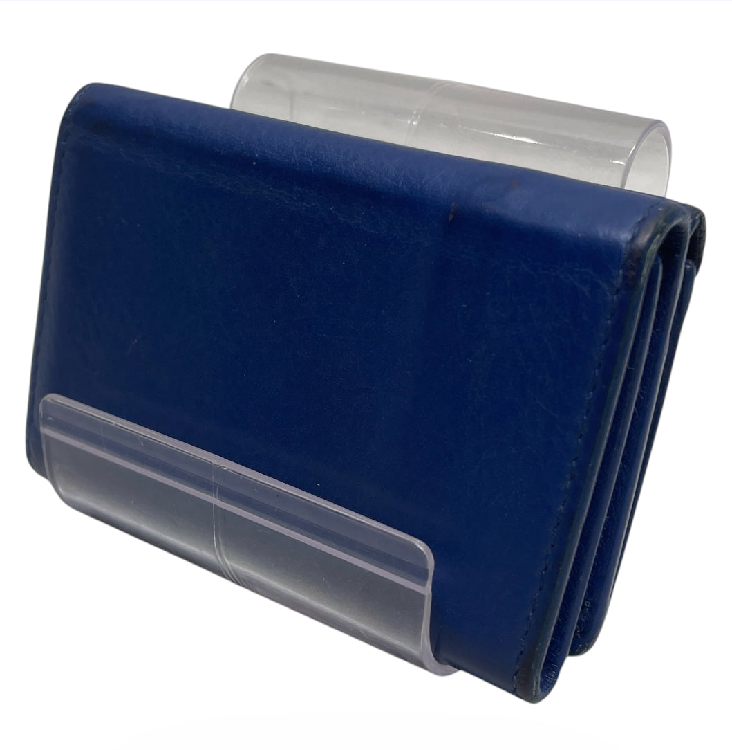 BALENCIAGA/Wallet/Leather/BLU/M's/MINI ENVELOPE BLUE view 2