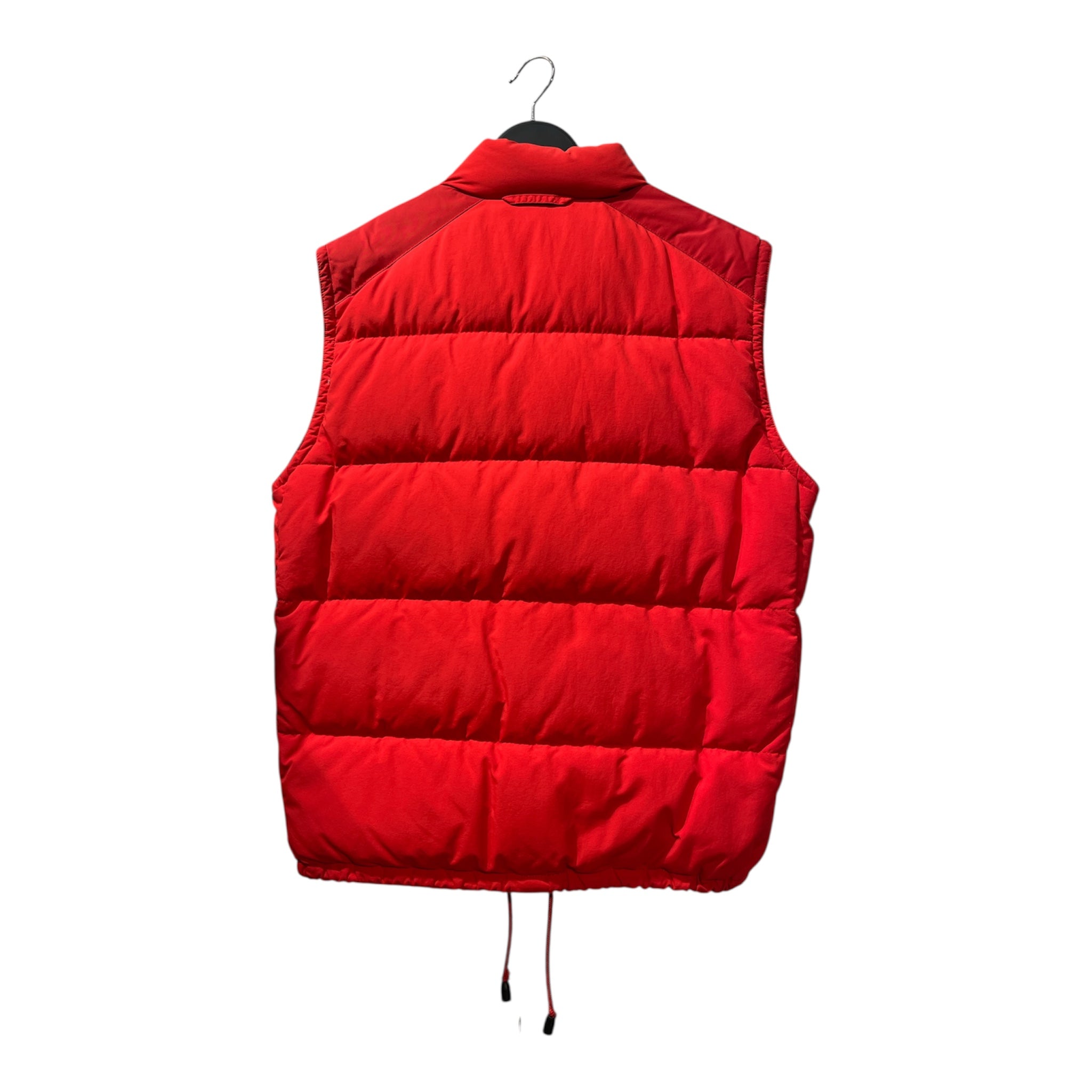 BURBERRY/Puffer Vest/52/Nylon/RED/ALL RED NYLON PUFFER VEST view 2