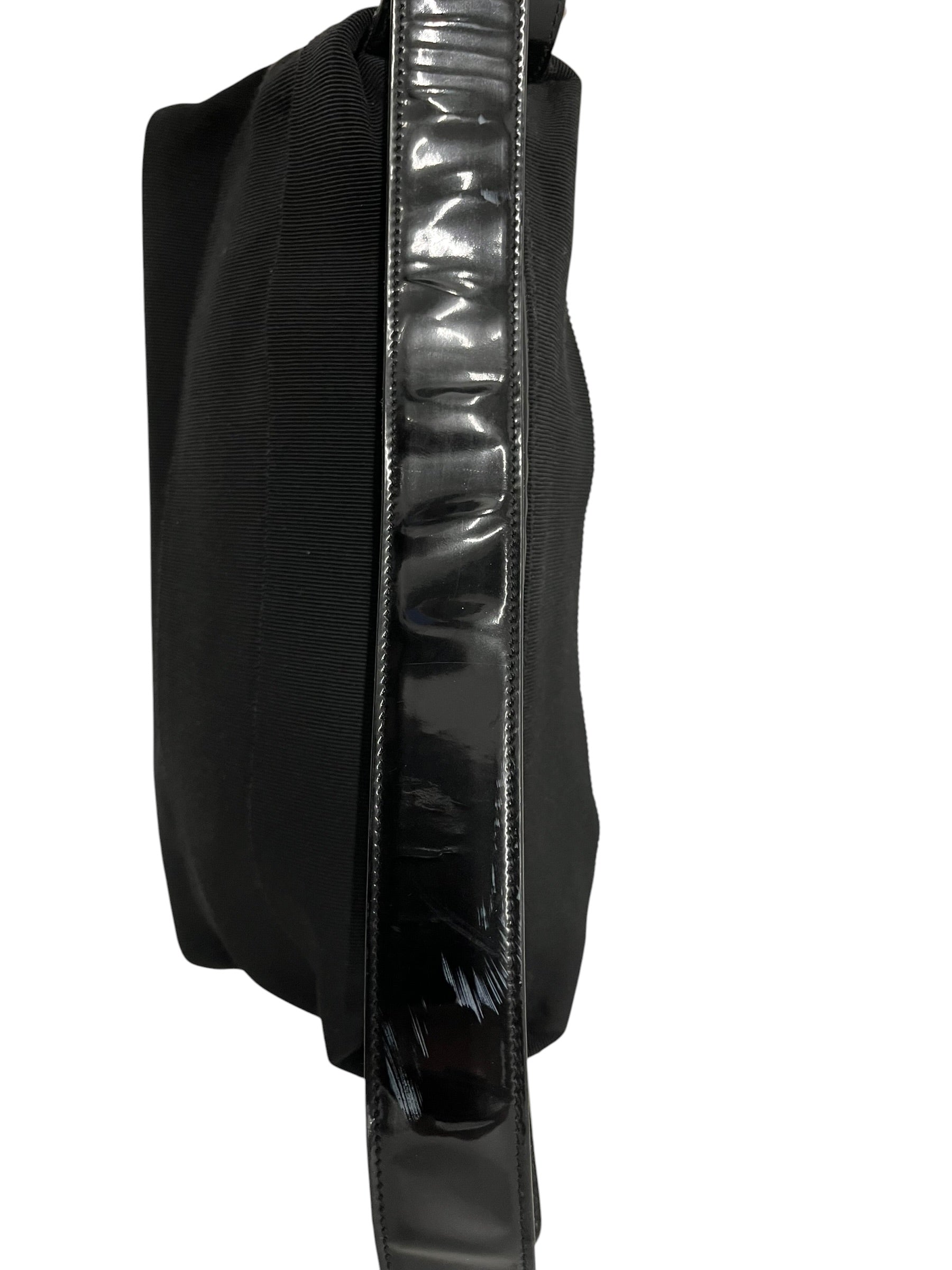 Salvatore Ferragamo/Hand Bag/Polyester/BLK/LAYERED SHOULER BAG view 4