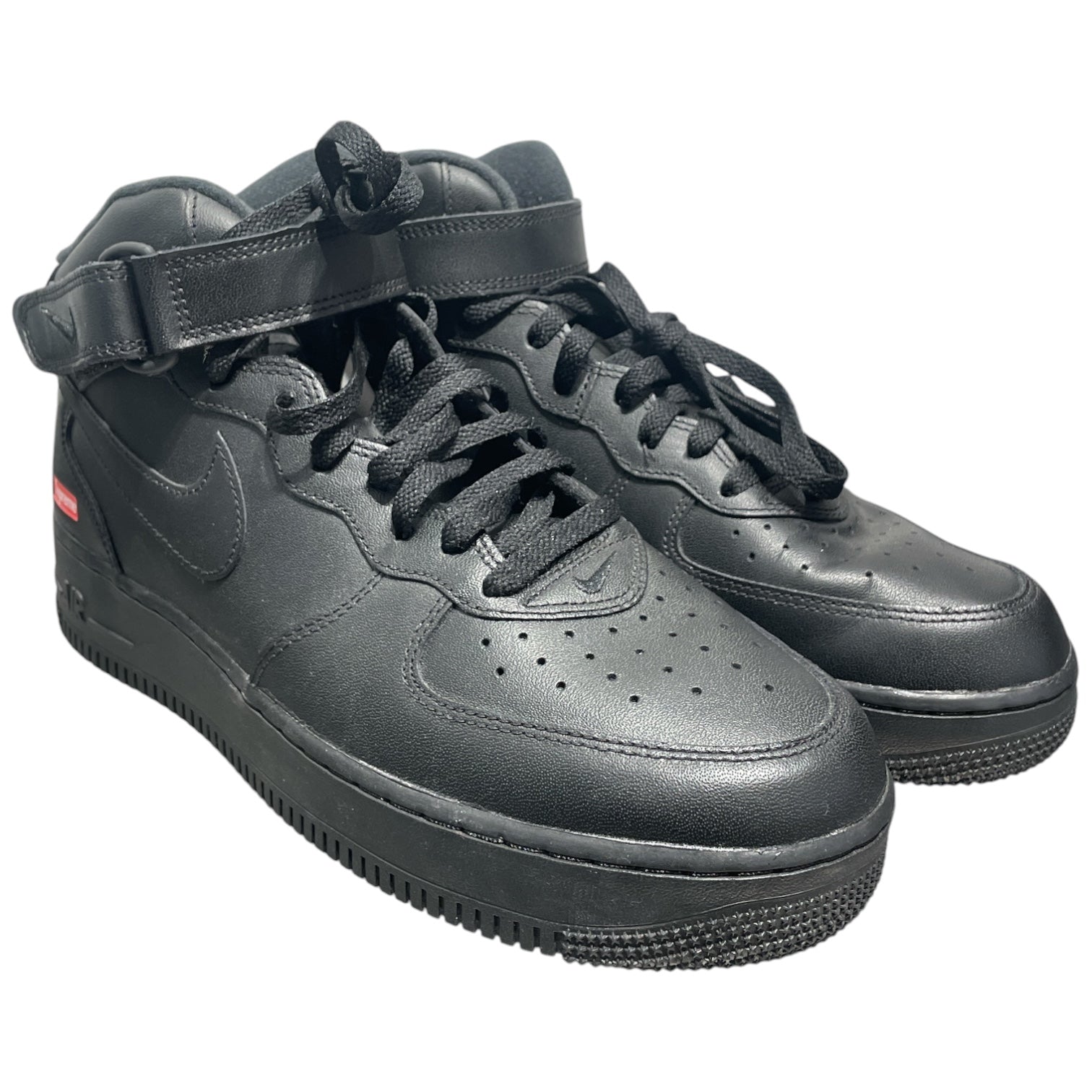 NIKE/Supreme/Hi-Sneakers/US 10/Leather/BLK/Air Force 1 Hi BLK view 1