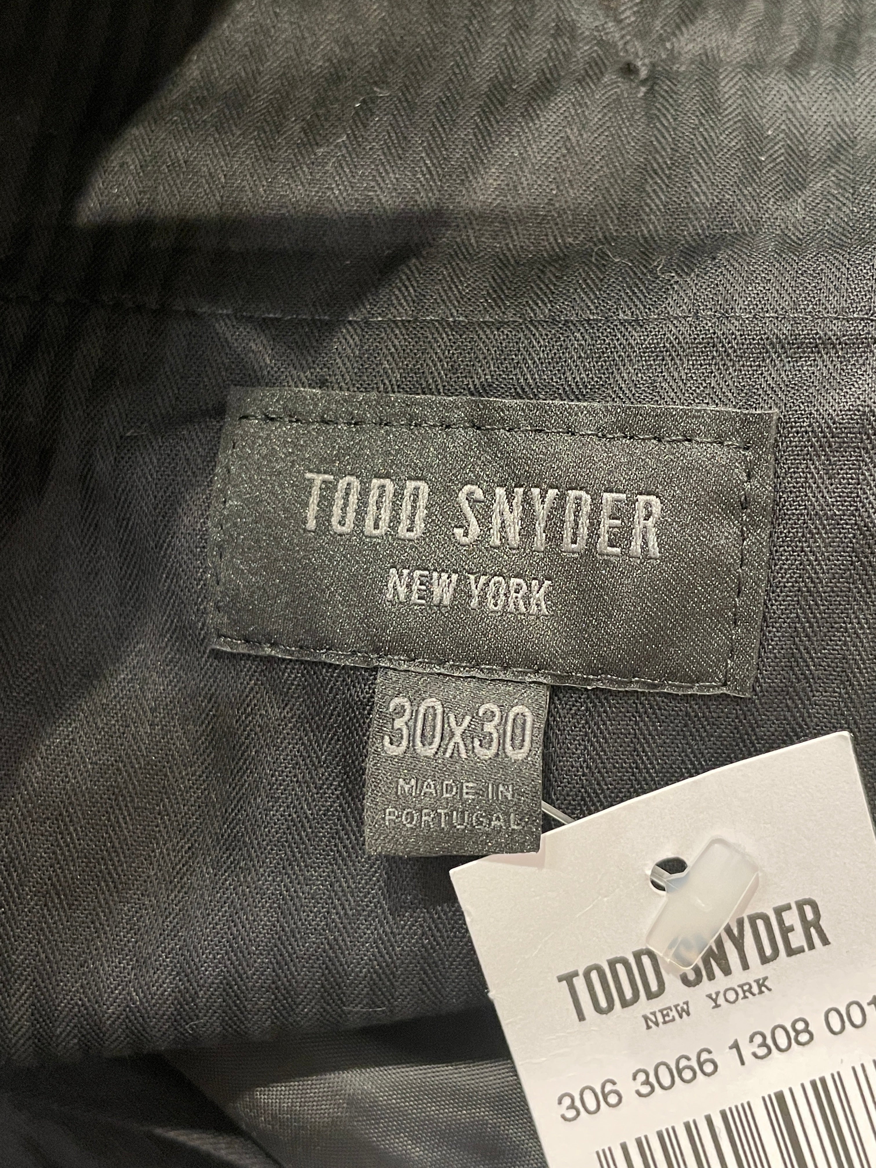 TODD SNYDER/T&B Set/40/Wool/BLK/POKE STITCH TRIM view 7