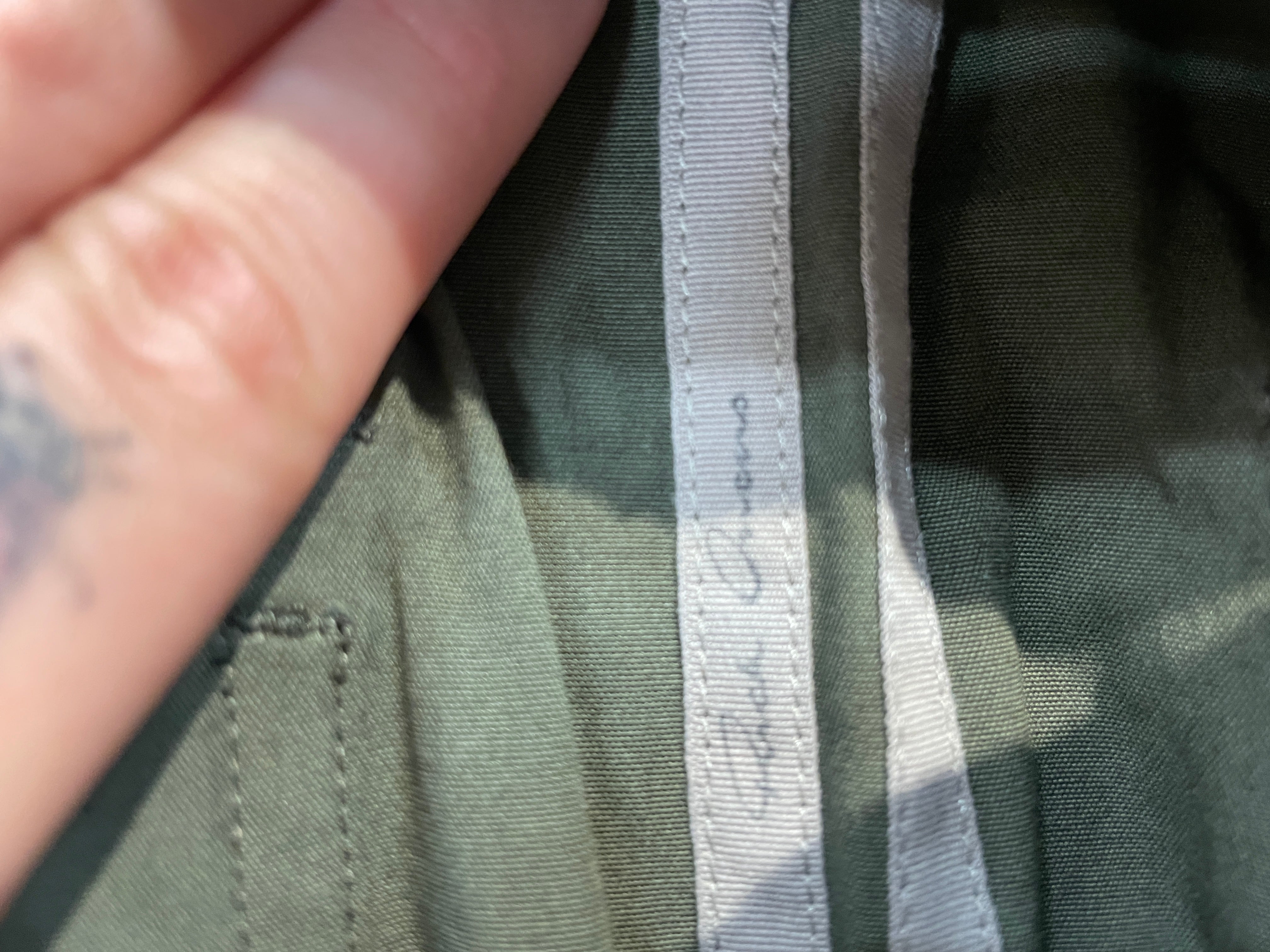 Rick Owens/Shorts/44/Cotton/KHK/cargo pods view 3