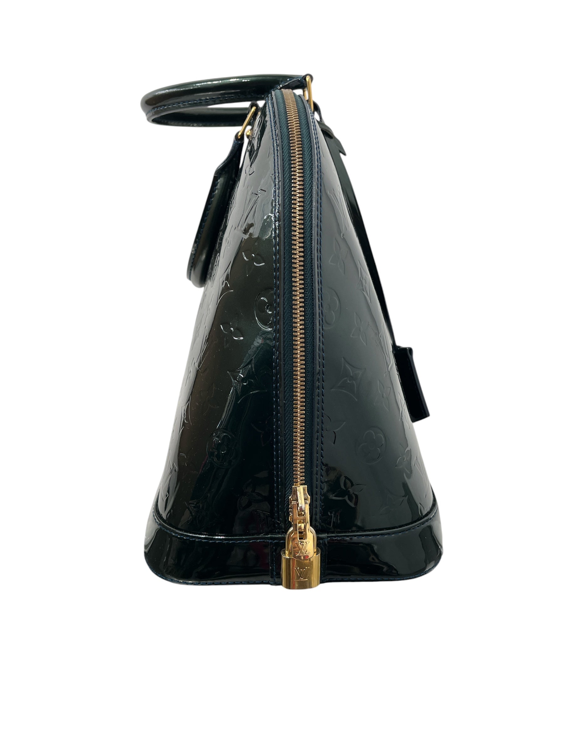 LOUIS VUITTON/Bag/Faux Leather/GRN/HOMBRE VERNIS ALMA view 4