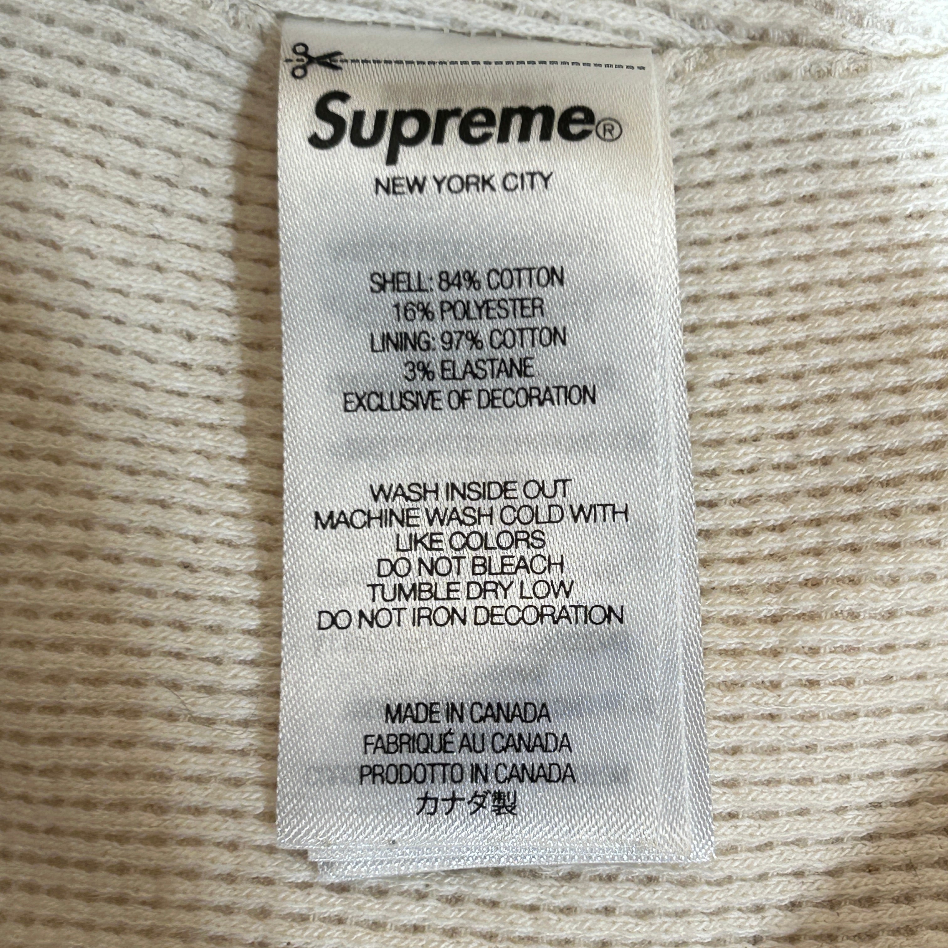 Supreme/Hoodie/S/Cotton/YEL/ARC THERMAL LINED HOODIE view 4