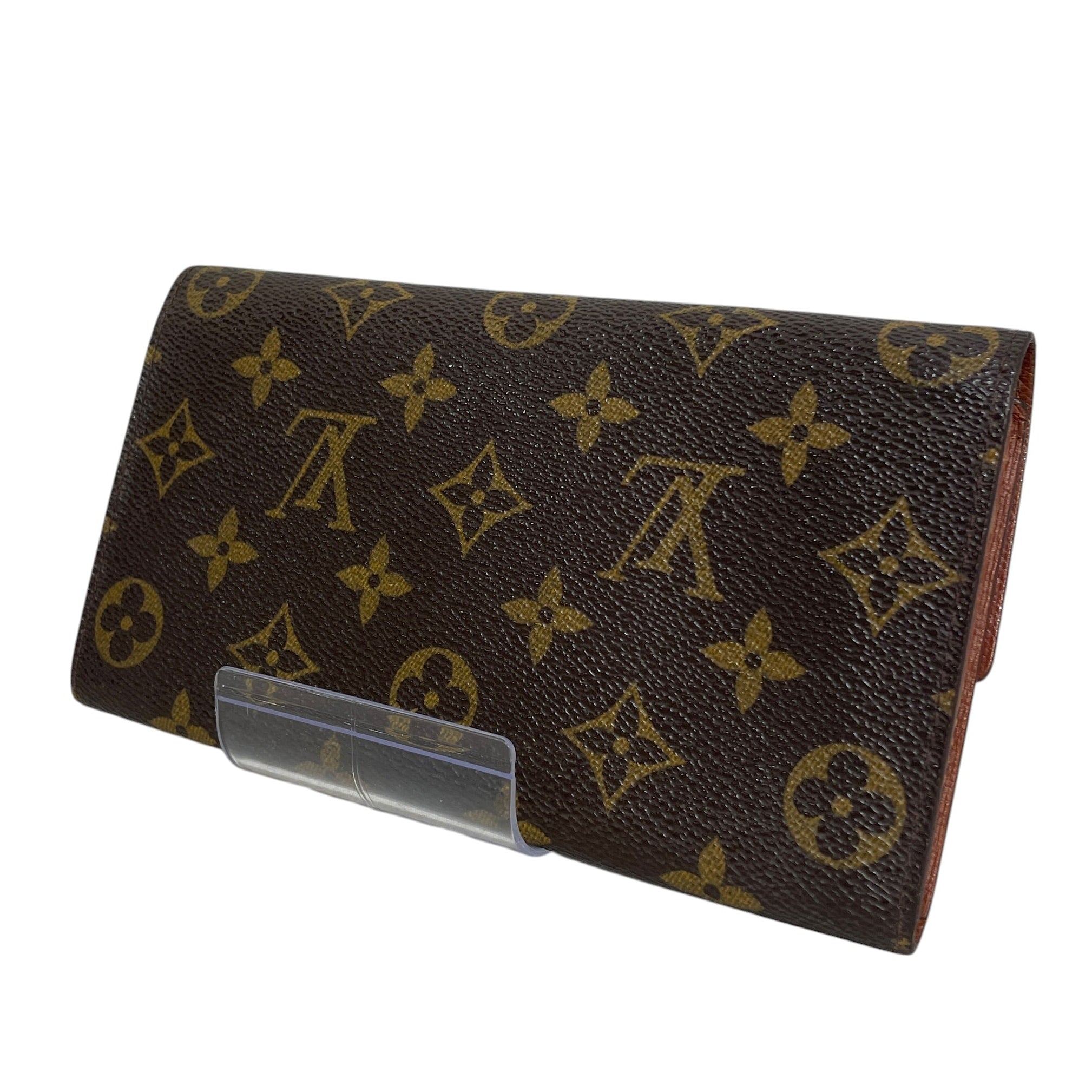 LOUIS VUITTON/Long Wallet/Monogram/Leather/BRW/Sarah Wallet view 2