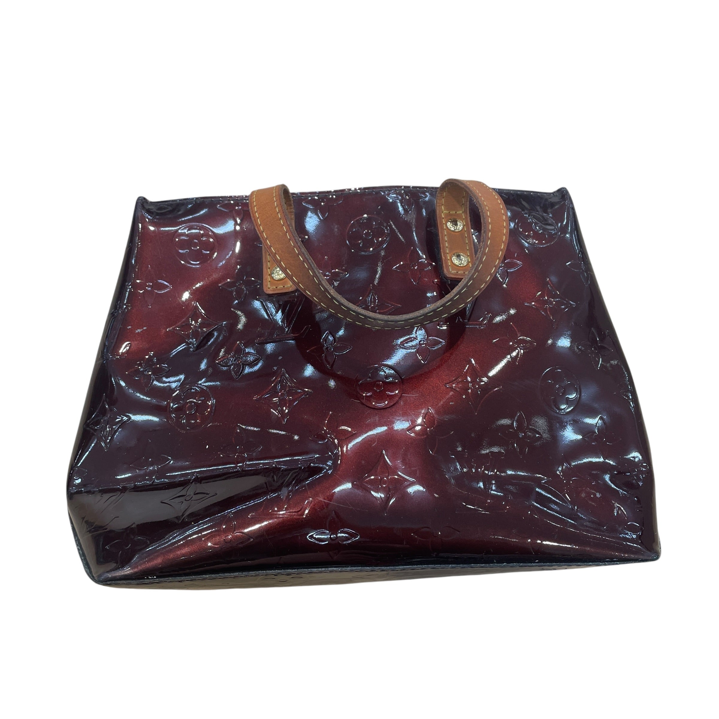LOUIS VUITTON/Hand Bag/Monogram/Leather/BRD/MI1077 Patent Leather view 1