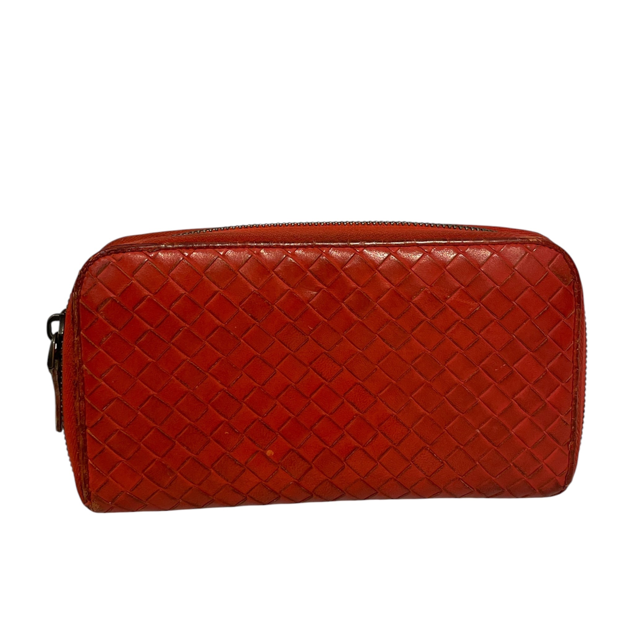 BOTTEGA VENETA/Long Wallet/Leather/RED/L's/M3RJBTC view 1