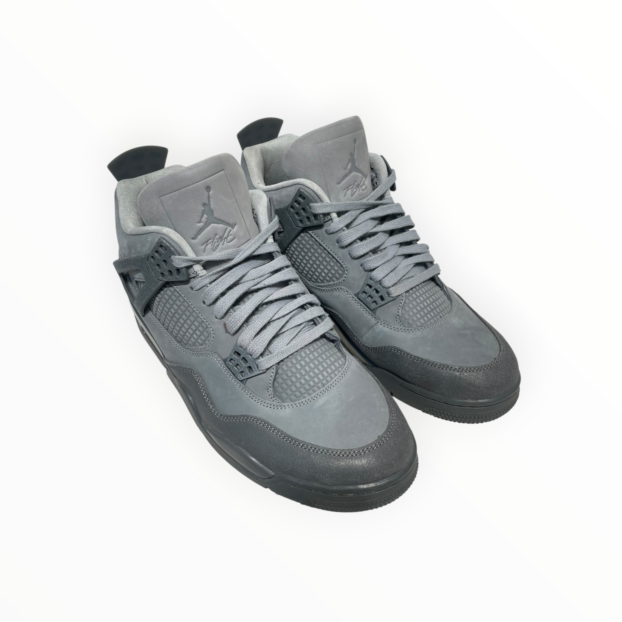 NIKE/AIR JORDAN 4 SE/Hi-Sneakers/US 12/Leather/GRY/FQ7928-001 view 1