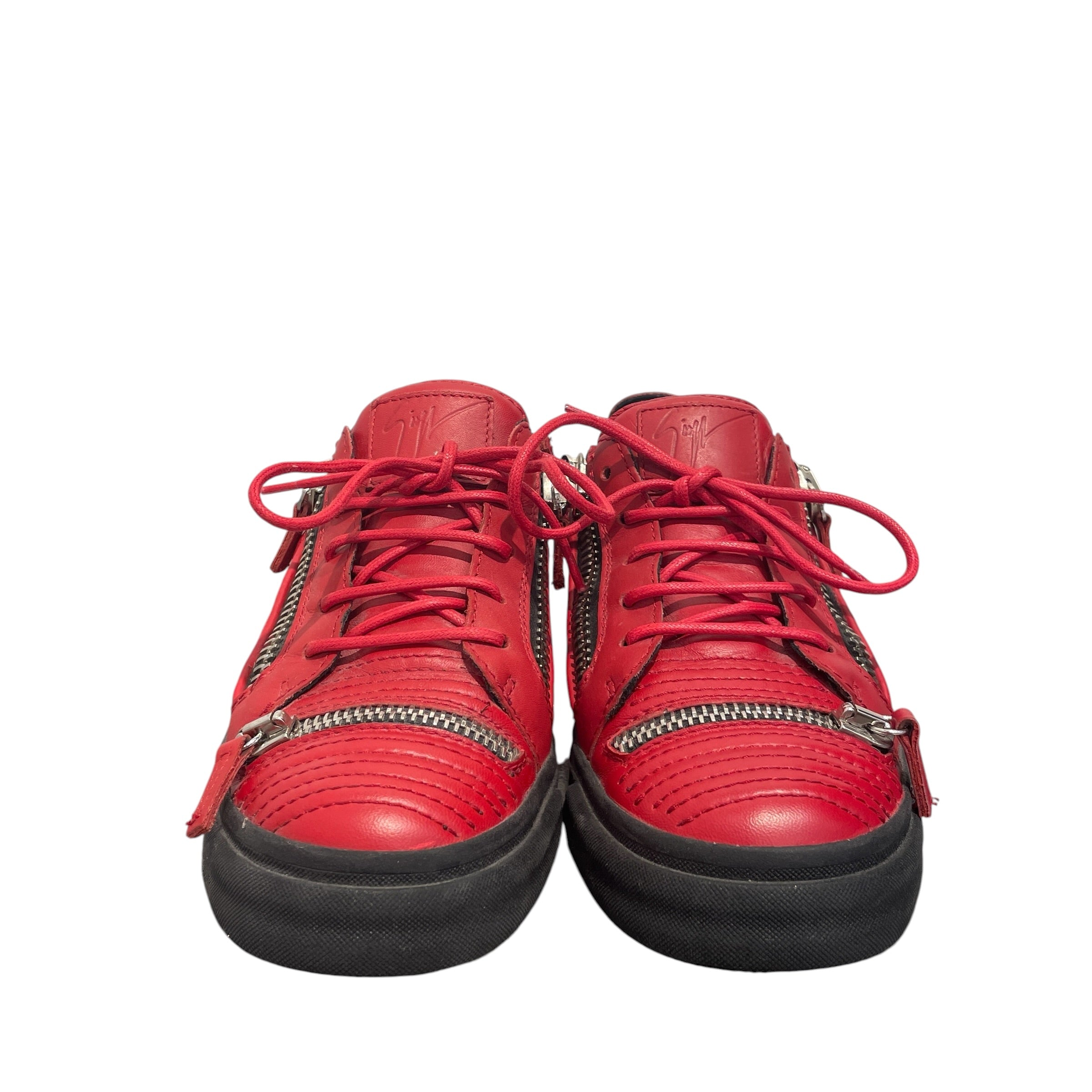 Giuseppe Zanotti/Low-Sneakers/EU 41/Leather/RED/U-Tip/GUISEPPE LEATHER RED PROJECTS view 4