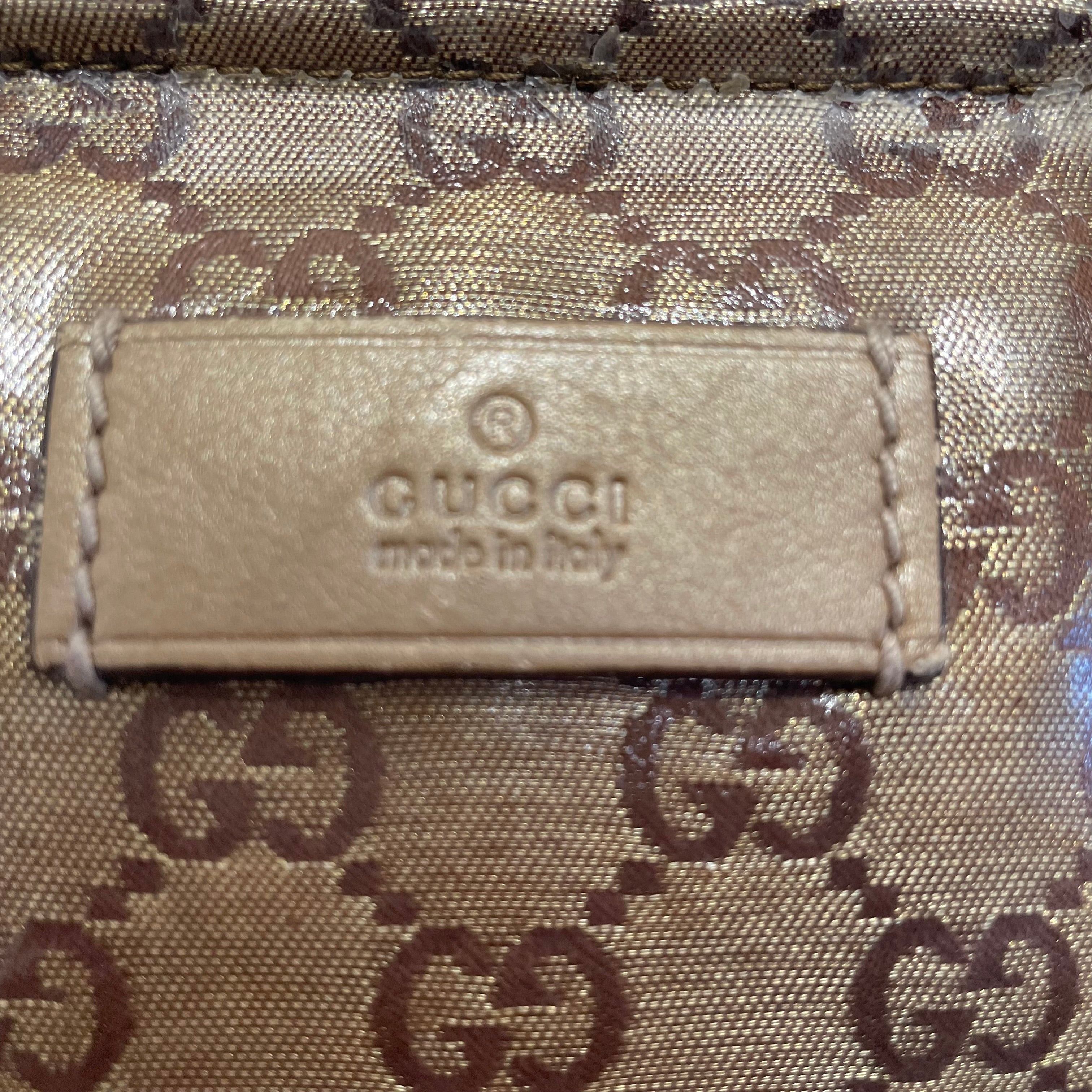 GUCCI/Hand Bag/Monogram/Cotton/BEG/141472-205141 view 5