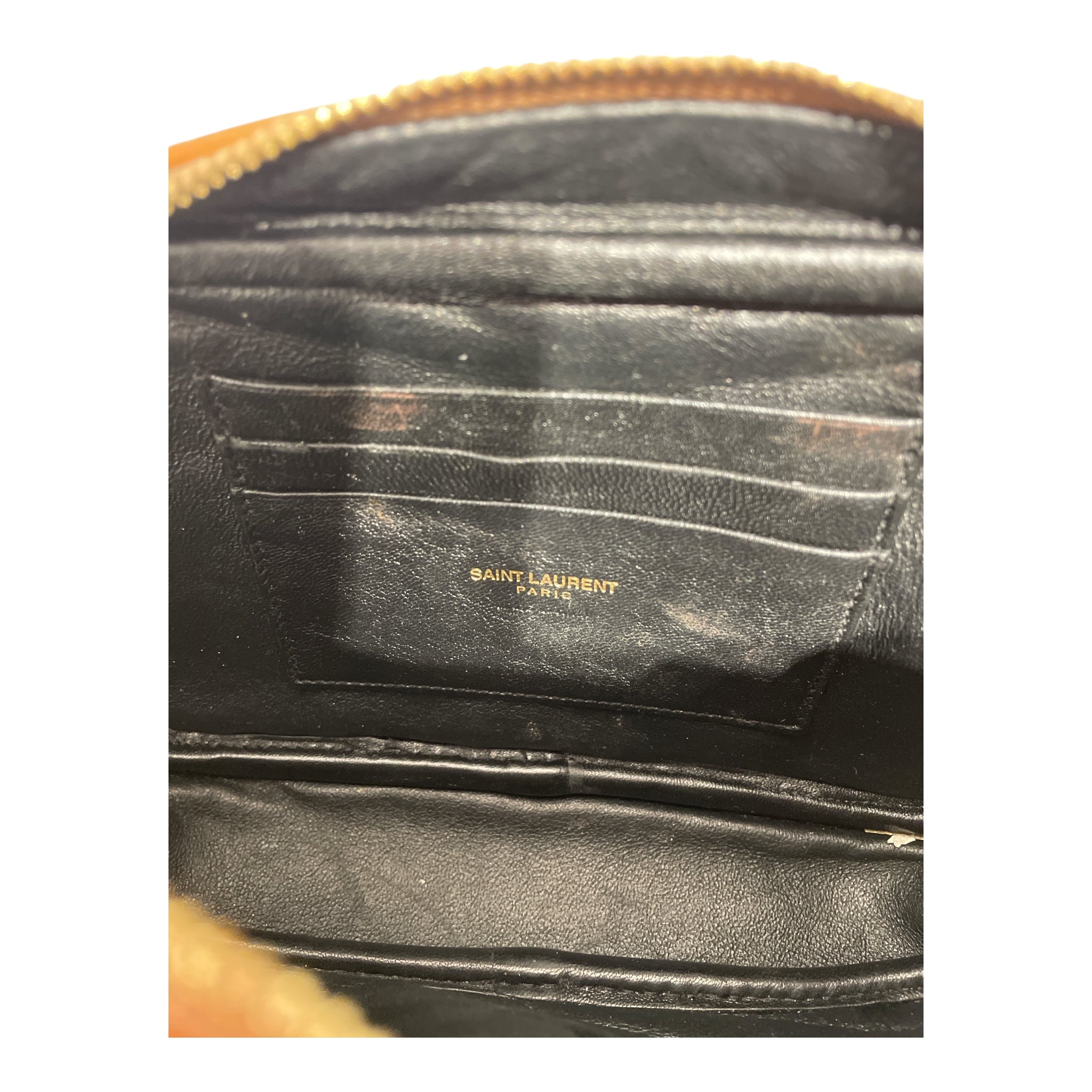 SAINT LAURENT/Cross Body Bag/Leather/CML/Mini Lou Camera view 3