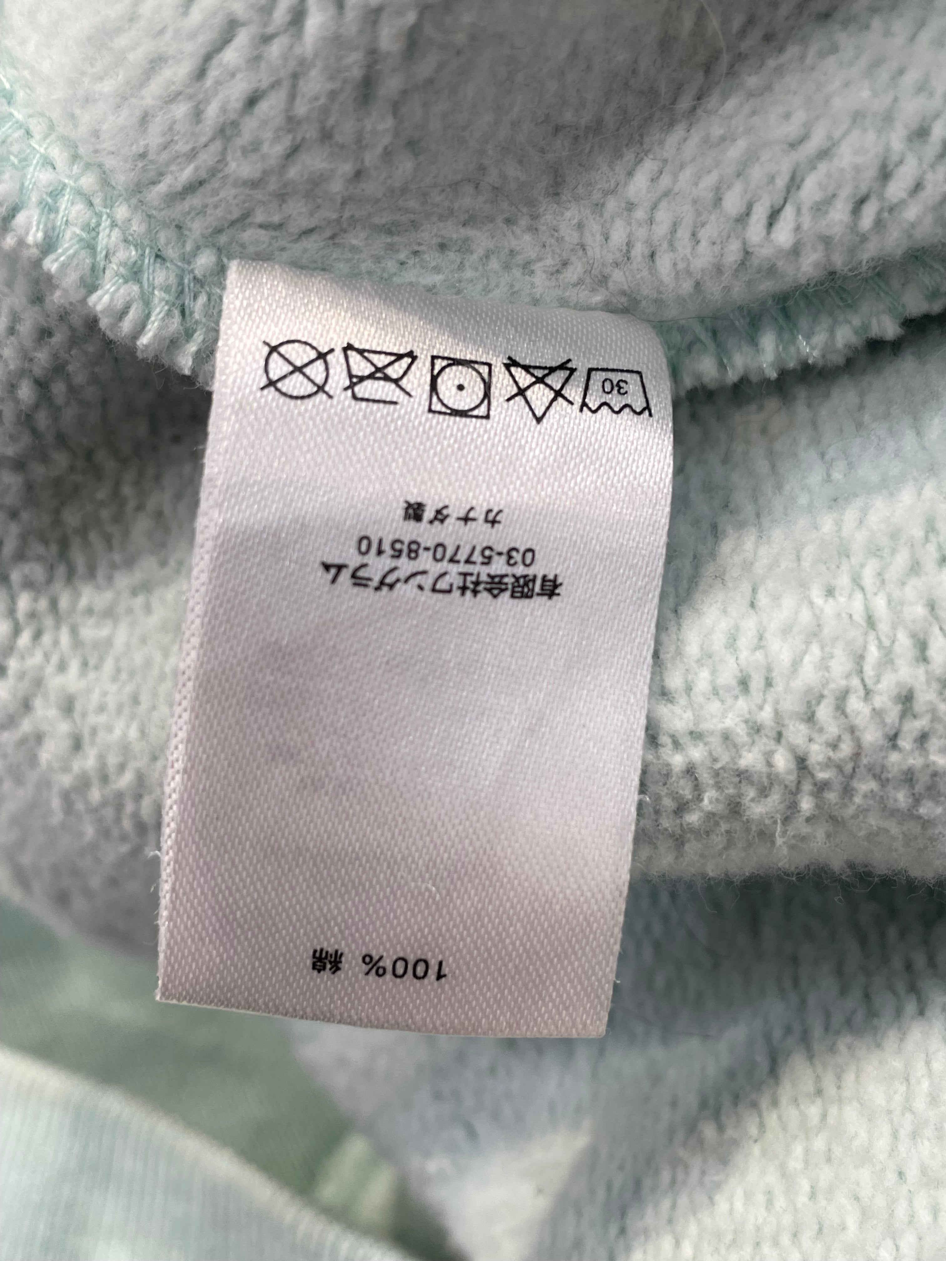 Supreme/Hoodie/M/Cotton/IDG/Ice Blue Blocked Hoodie view 6