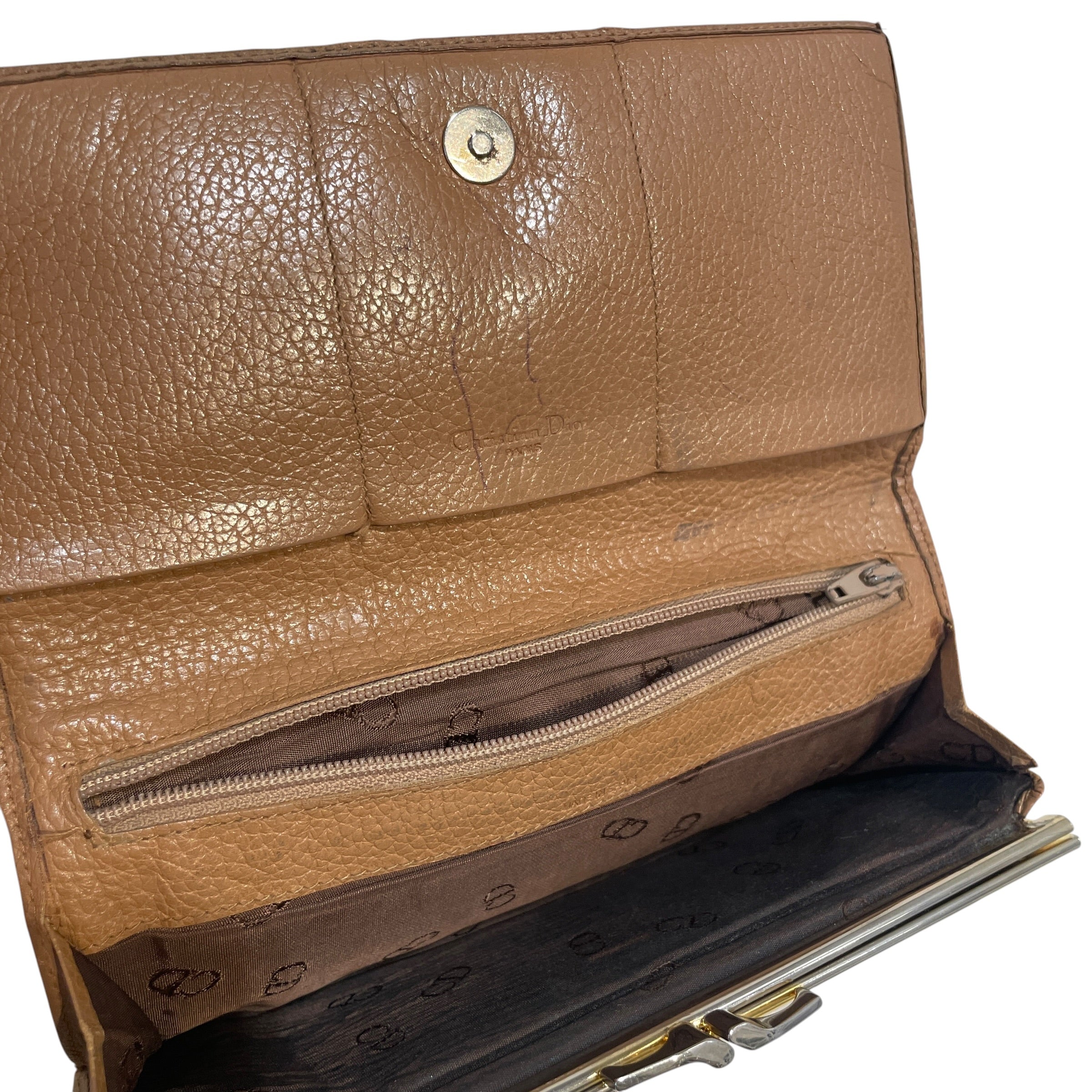 Christian Dior/Wallet/Leather/BRW/M's/Wallet view 5