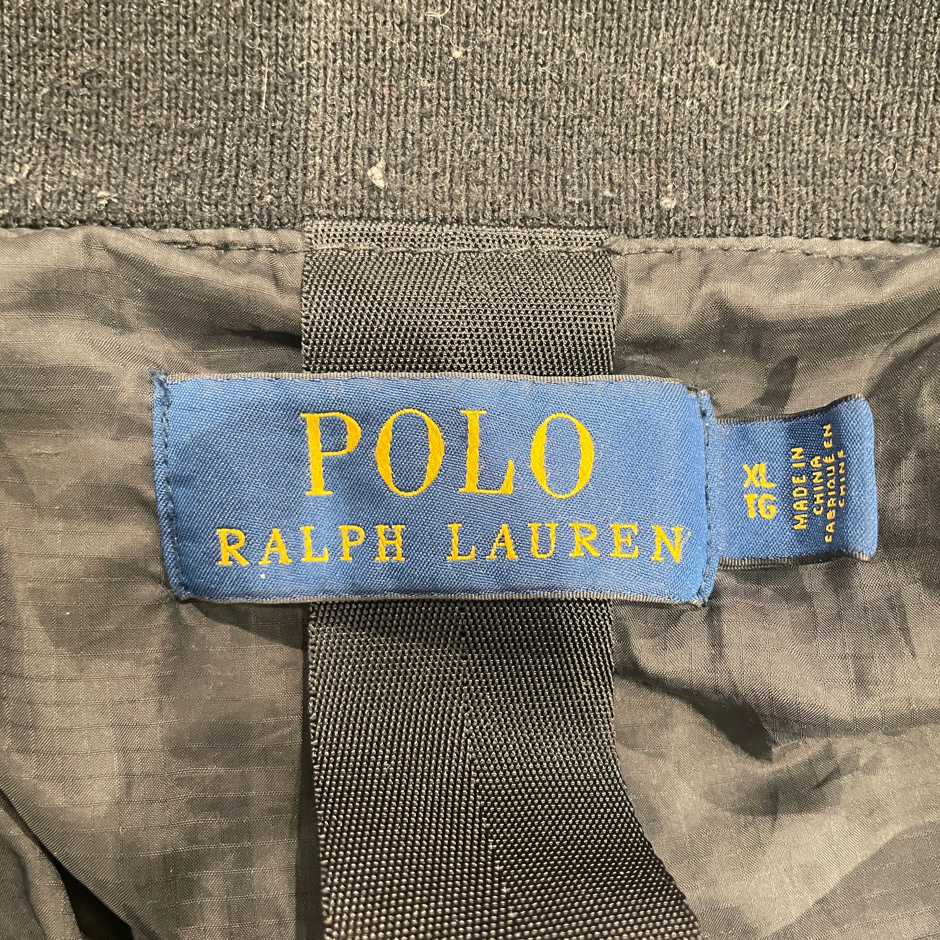 POLO RALPH LAUREN/Jacket/XL/Cotton/BLK/FRONT ZIPPERS view 3