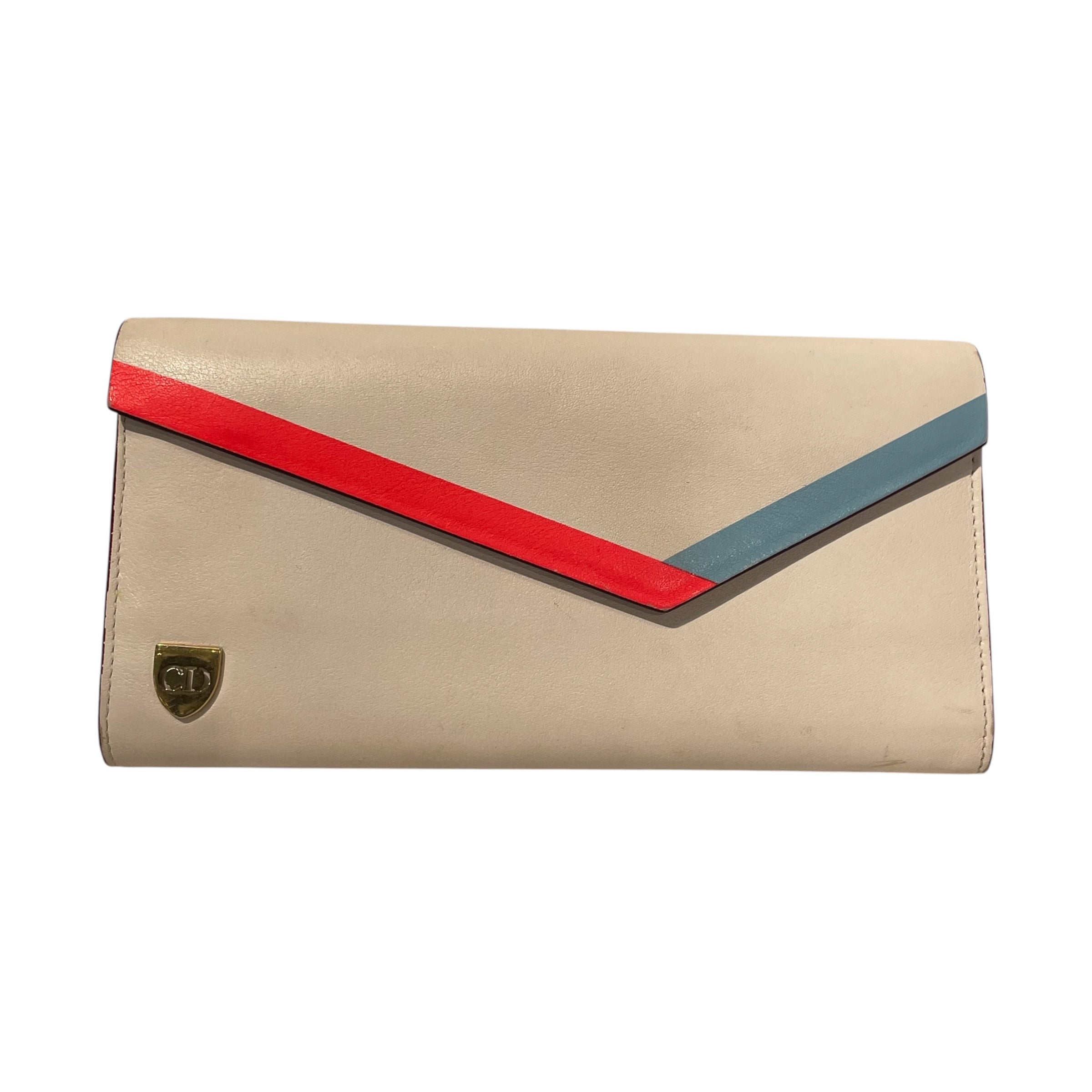 Christian Dior/Wallet/Leather/WHT/L's/6-MA-0156 view 1