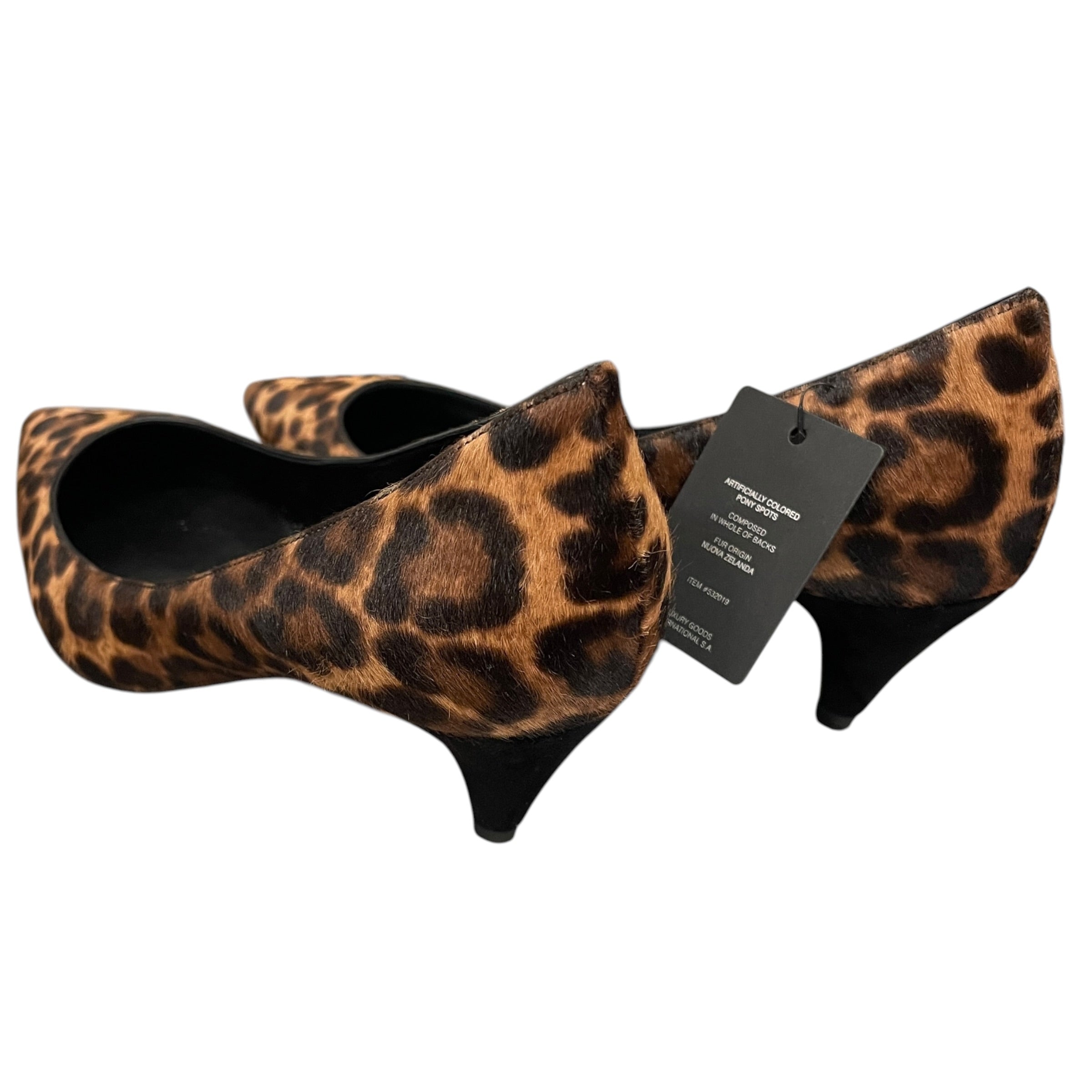 SAINT LAURENT/Heels/EU 36/Animal Pattern/Fur/BRW/CALF HAIR view 2