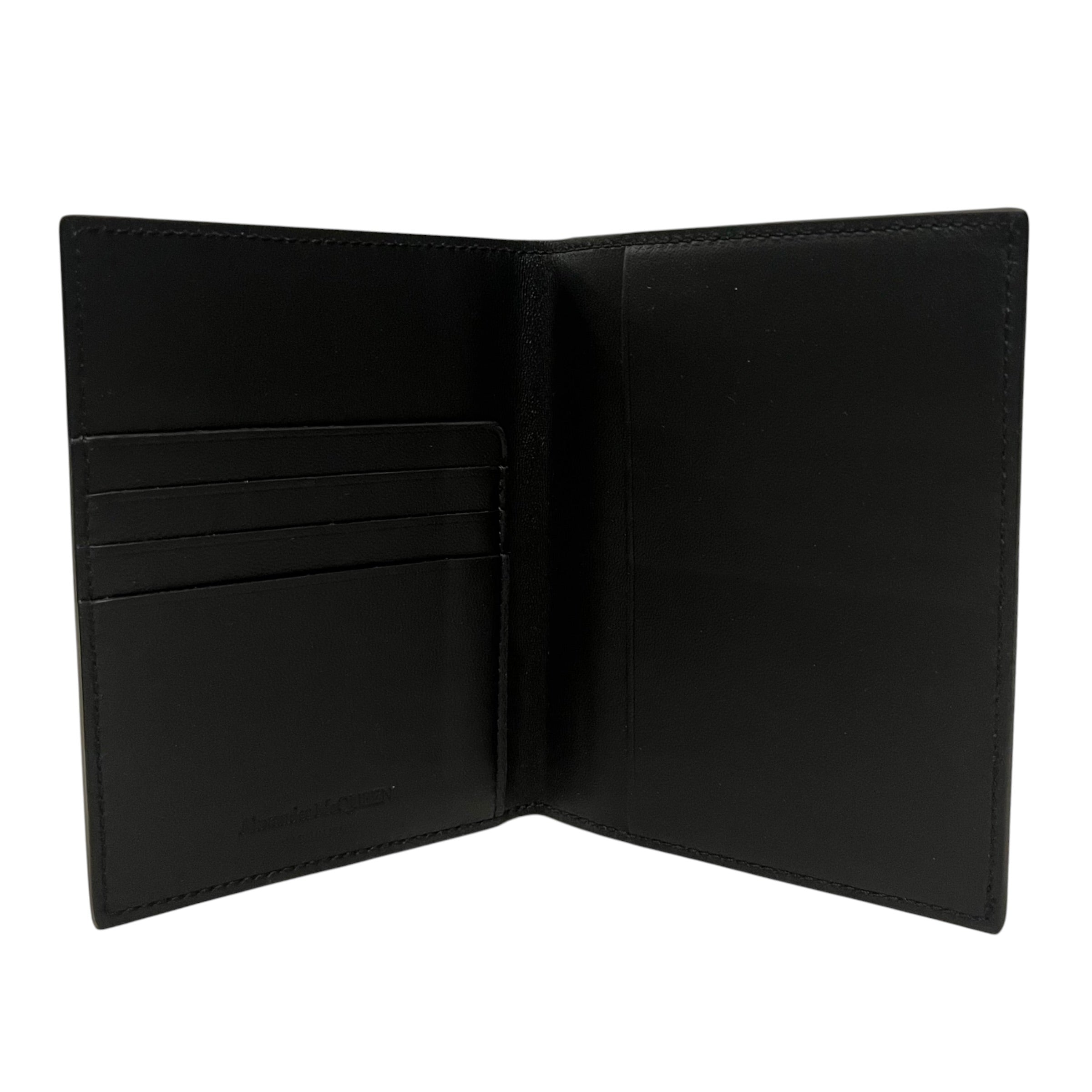 Alexander McQueen/Bifold Wallet/Leather/BLK/ view 3