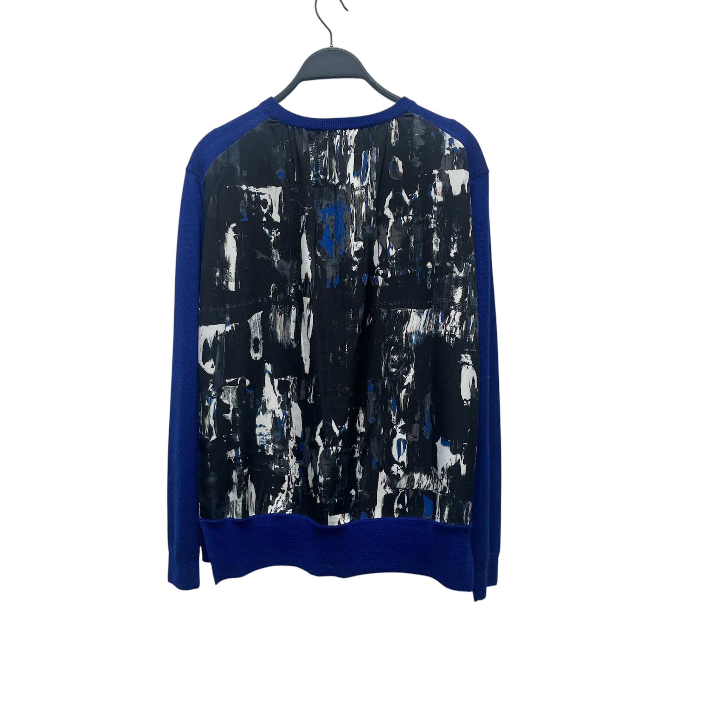 Alexander McQueen/LS Blouse/S/Cotton/NVY/ view 2