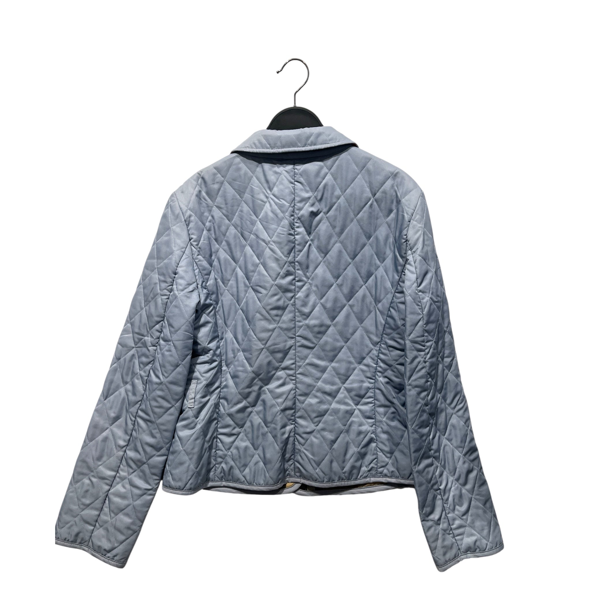 BURBERRY LONDON/Quilted Jkt/M/Polyester/BLU/ view 2