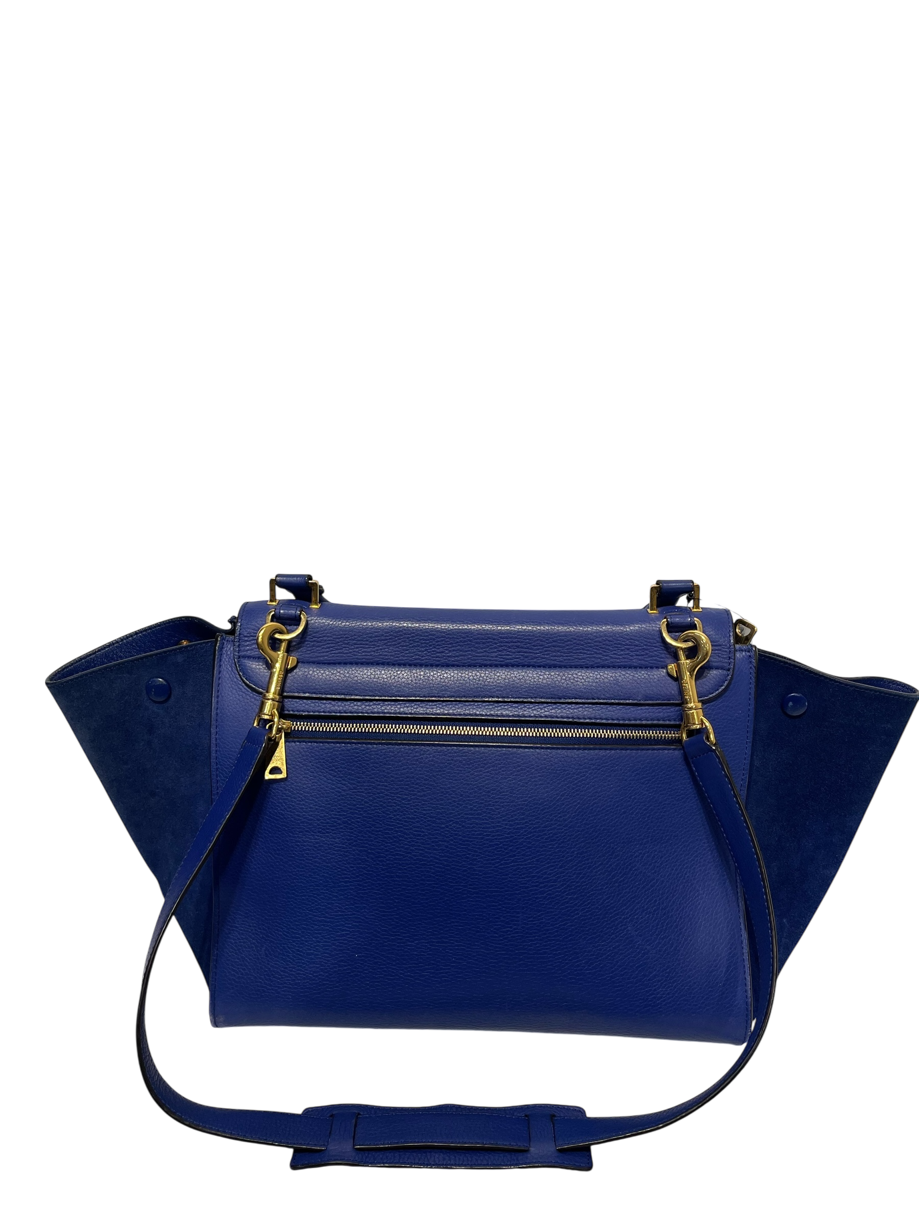 CELINE/Hand Bag/Leather/BLU/ view 3