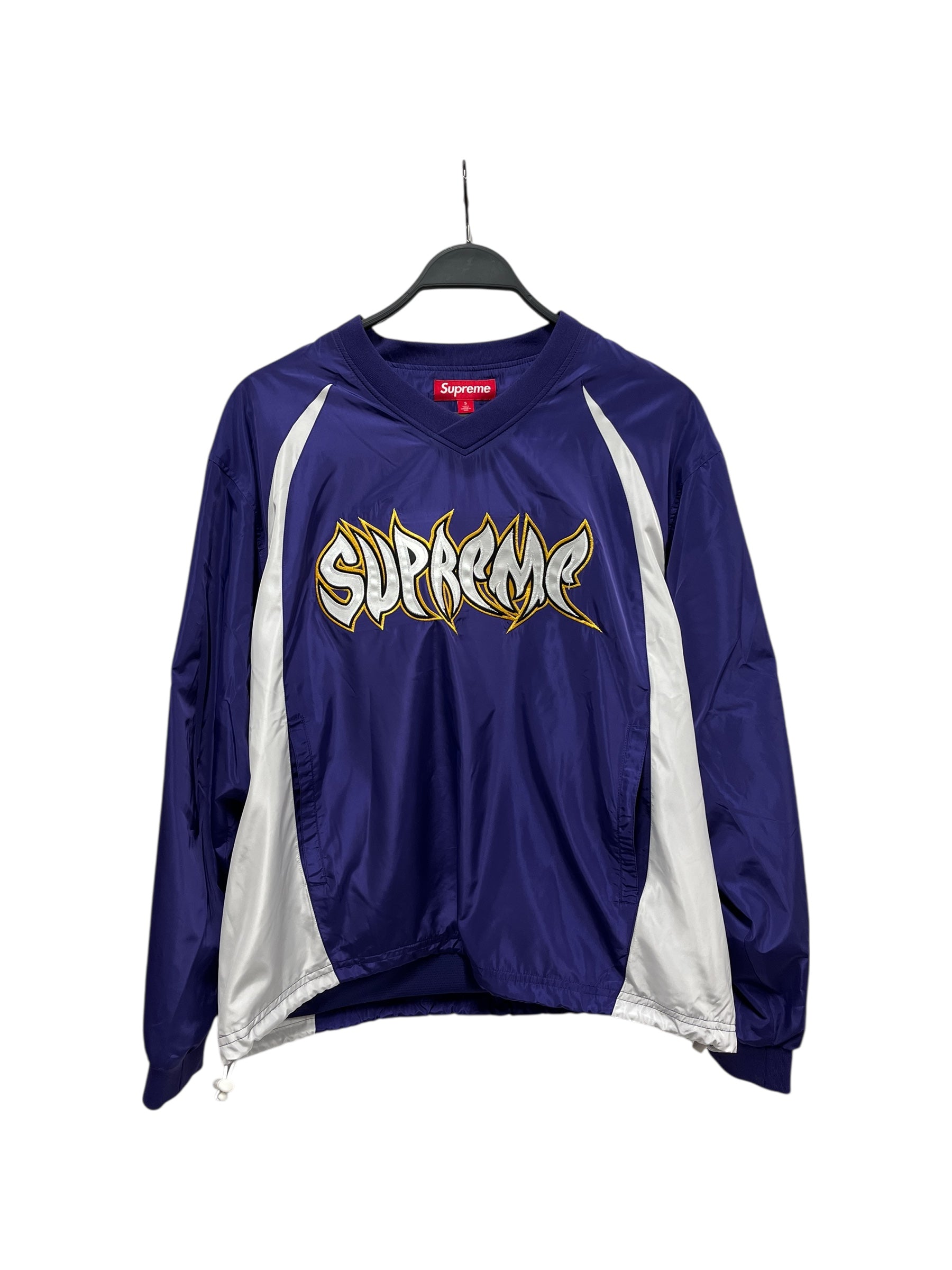 Supreme/Windbreaker/S/Polyester/PPL/warthog warm up pullover view 1