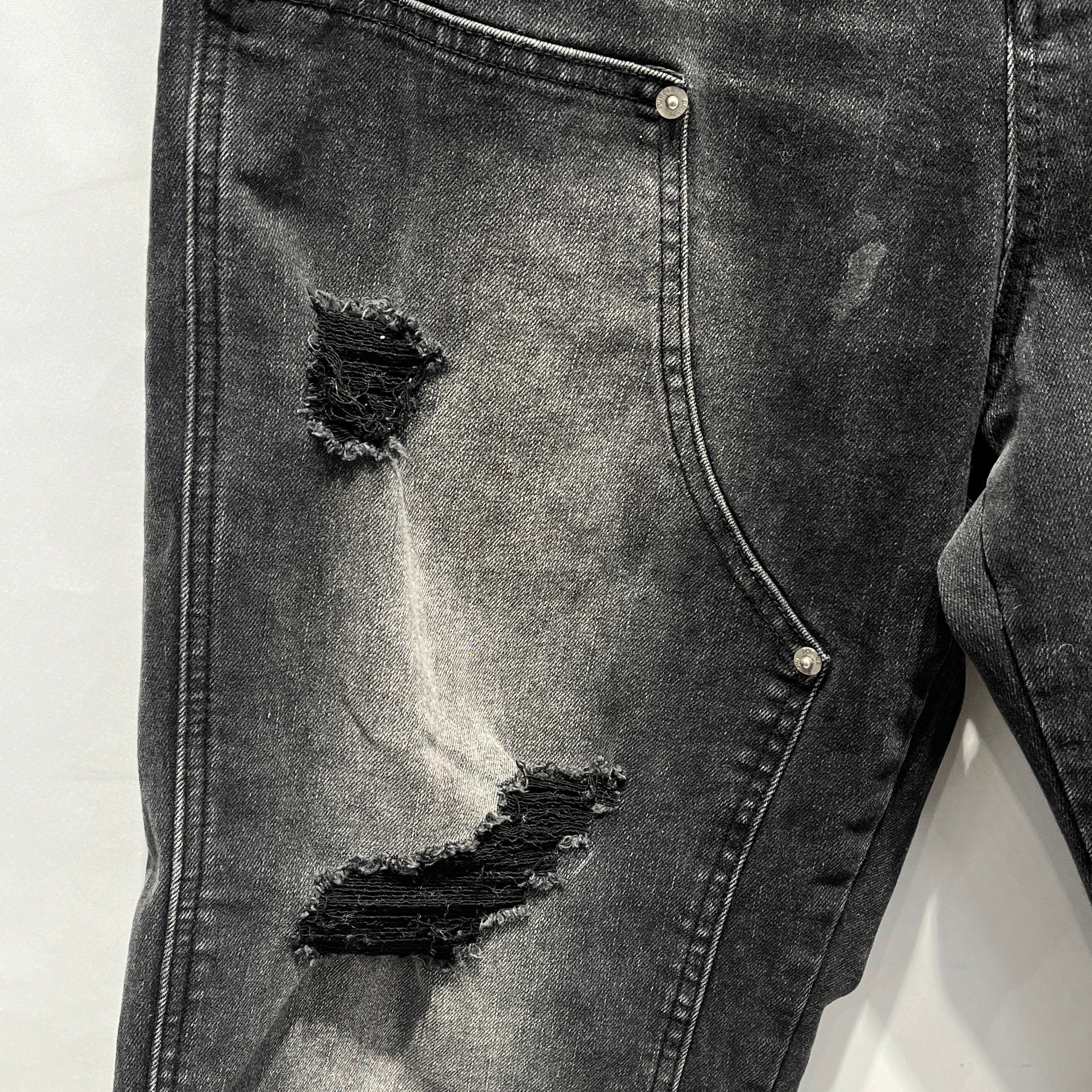 PURPLE BRAND/Pants/32/Denim/BLK/STYLE NO P015 view 4