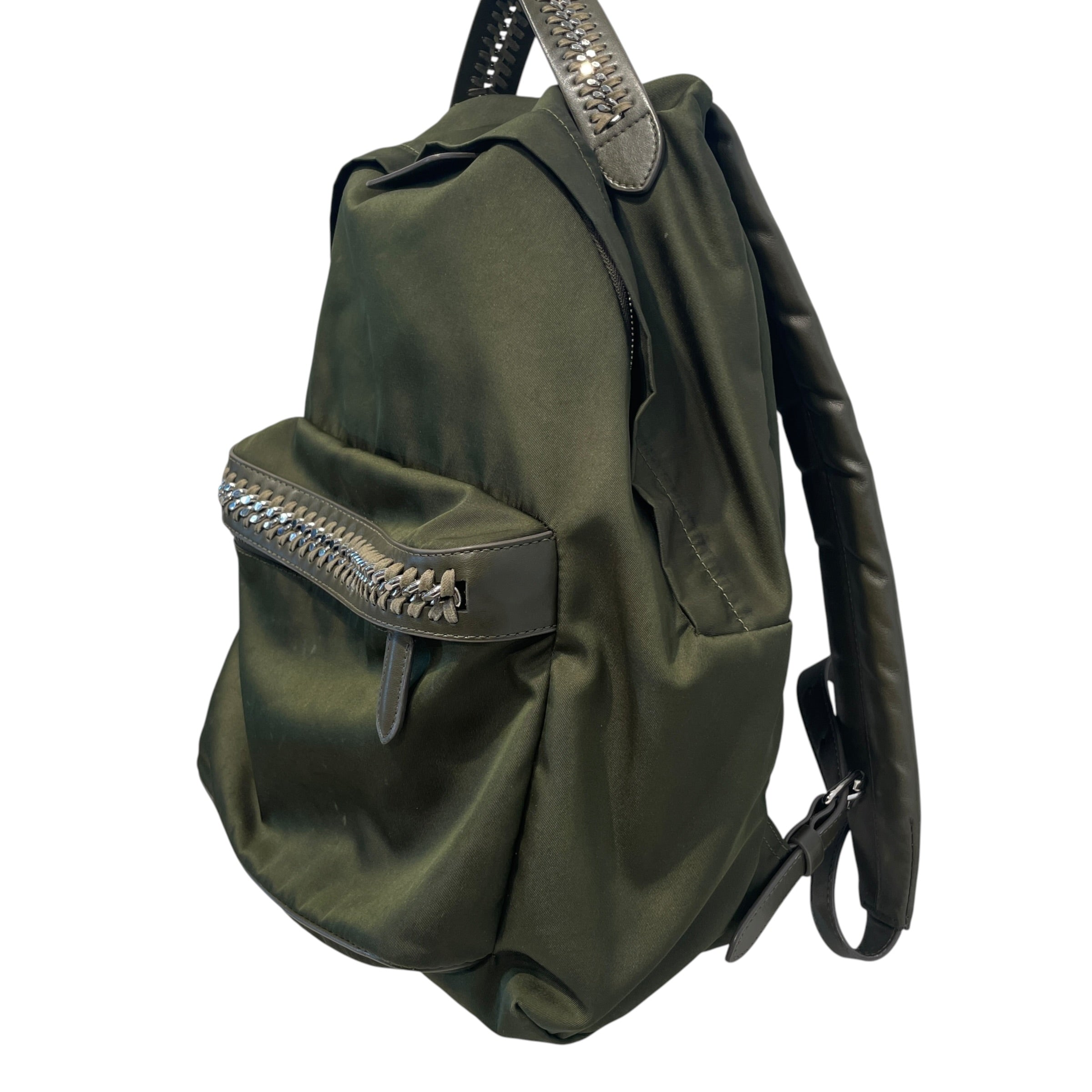 STELLAMcCARTNEY/Backpack/Nylon/GRN/Falabella Go BackPack view 2