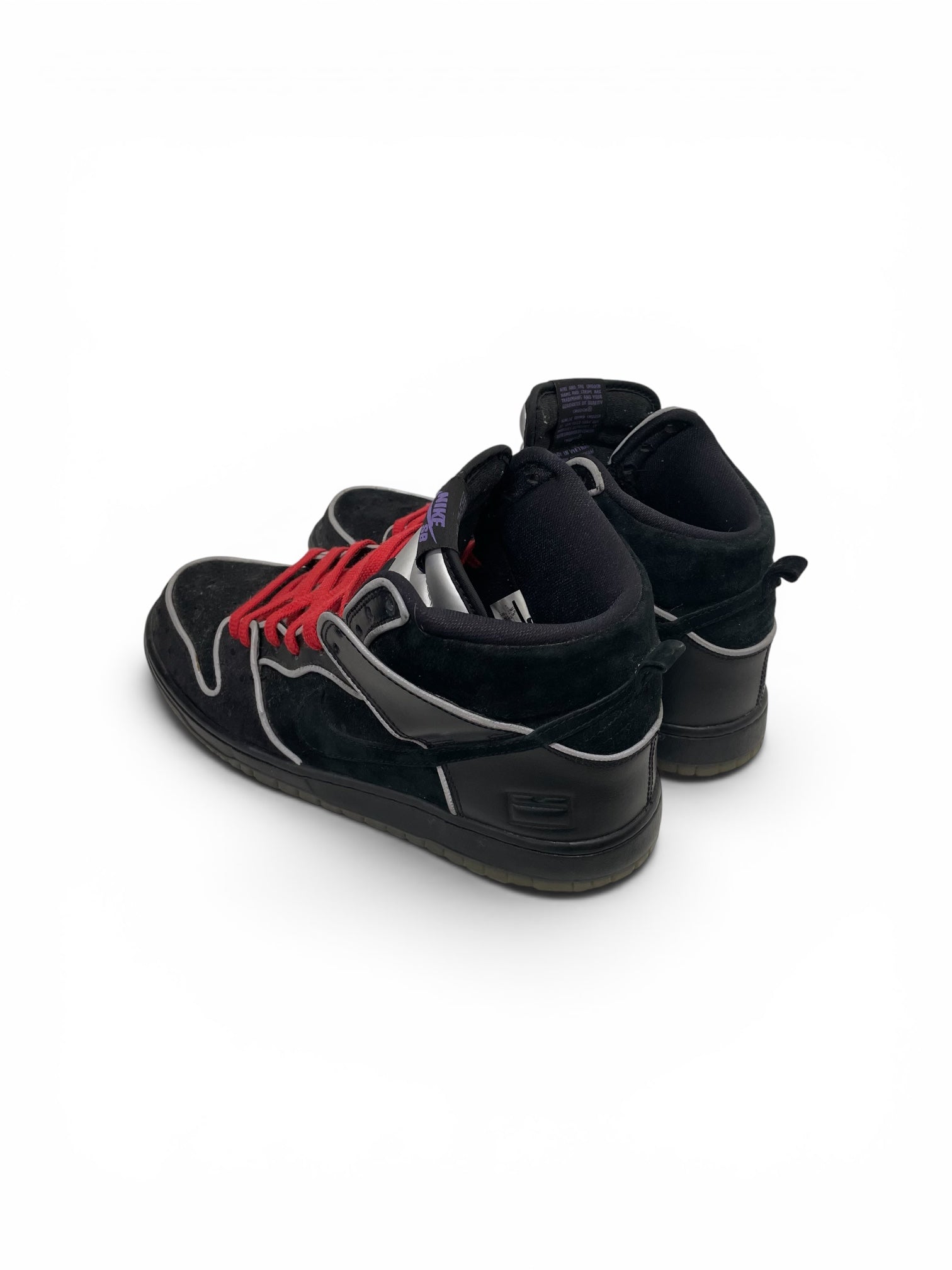 NIKE/Hi-Sneakers/US 10.5/Cotton/BLK/dunk sb ishod prime view 2