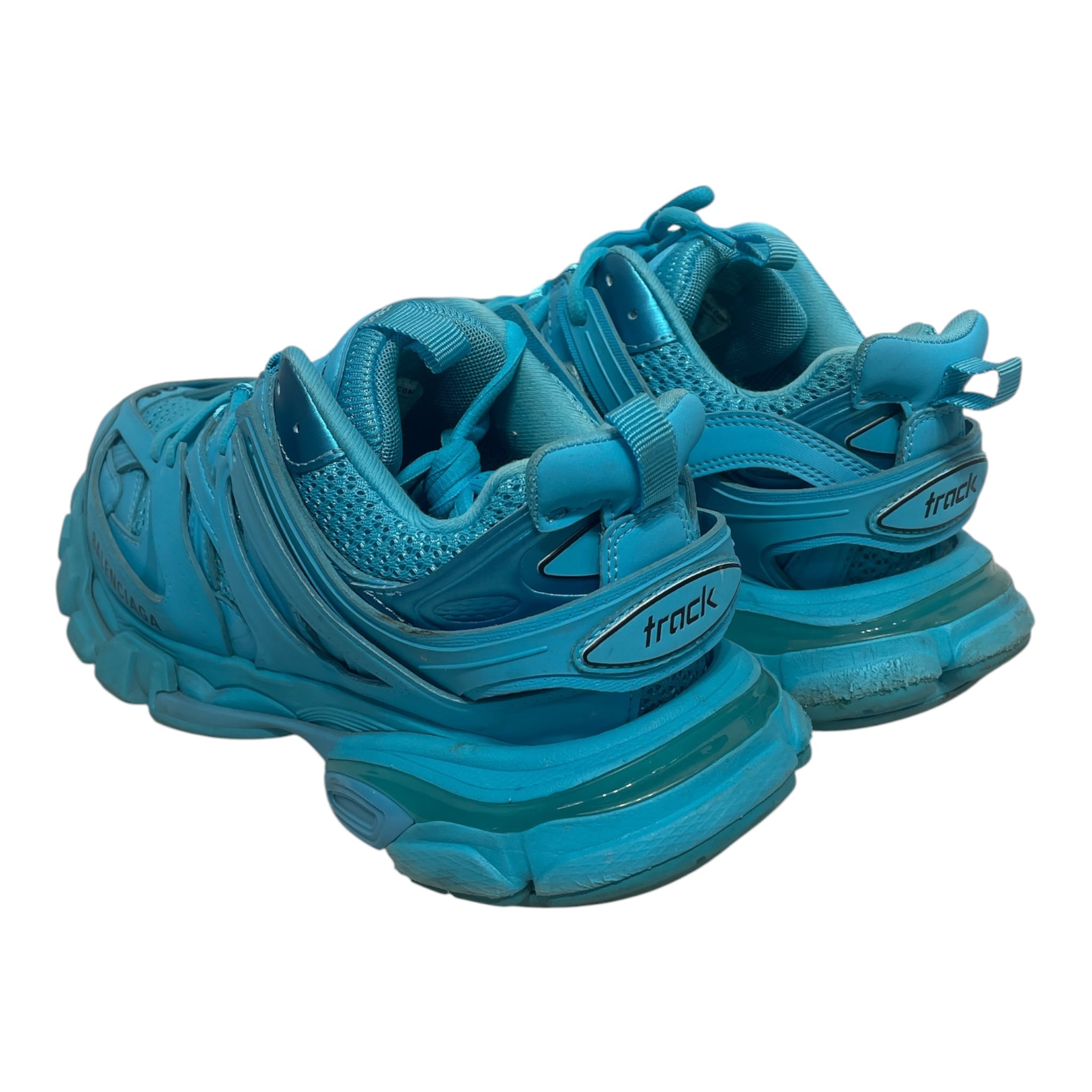 BALENCIAGA/Hi-Sneakers/US 8/BLU/TRACK RUNNER BLUE view 2