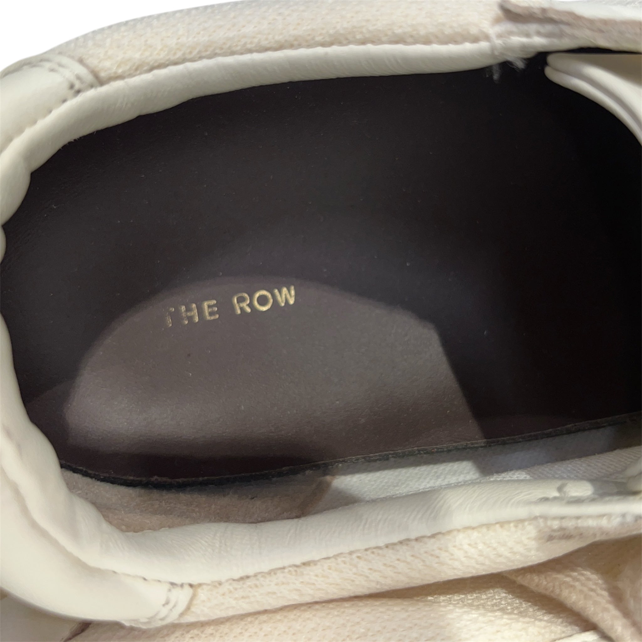 THE ROW/Low-Sneakers/EU 41/Leather/CRM/OWEN RUNNER view 3
