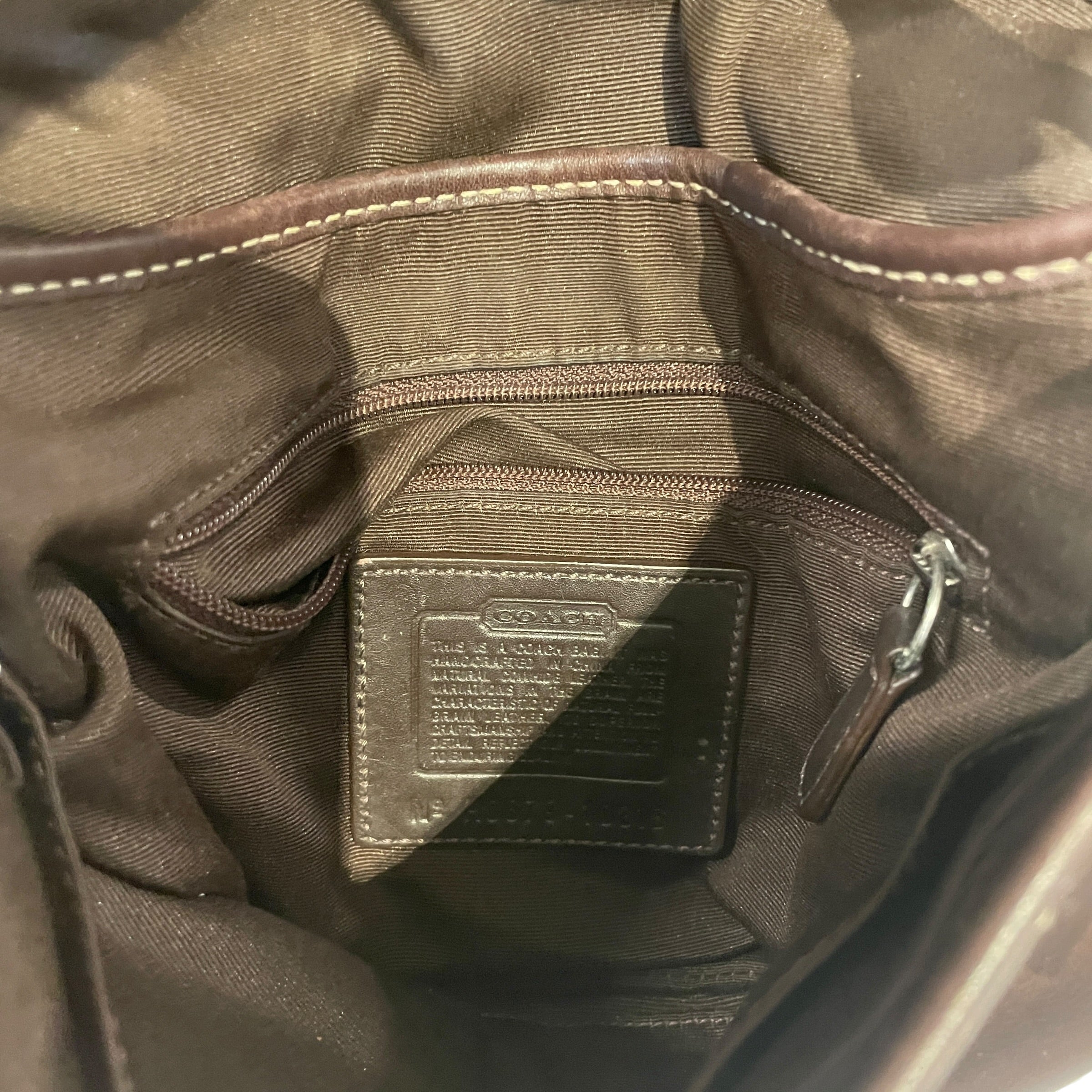 COACH/Hand Bag/Leather/BRW/SOHO FLAP BUCKLE SHOULDER BAG view 5