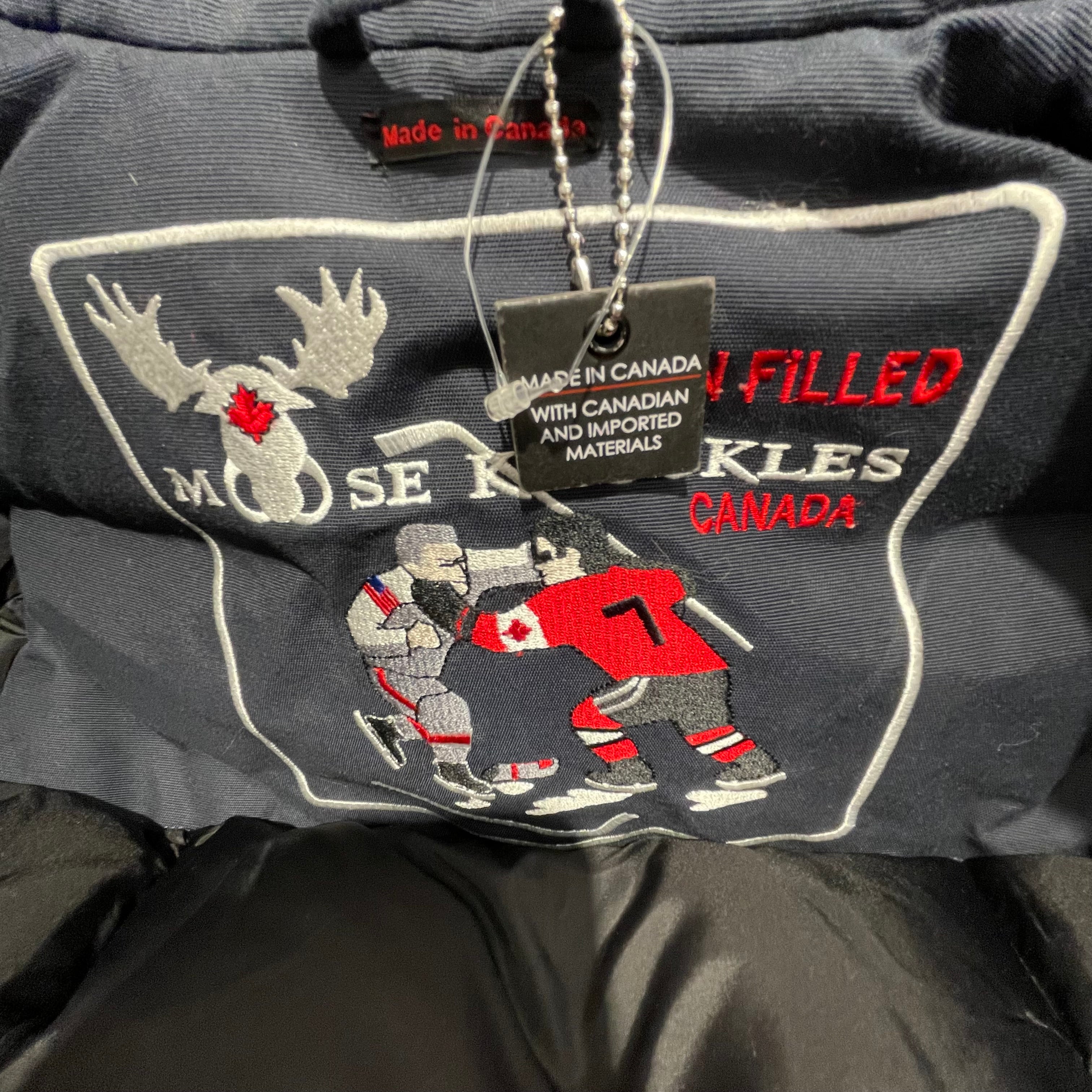 MOOSE KNUCKLES/Mountain Parka/XS/Cotton/BLK/ view 3