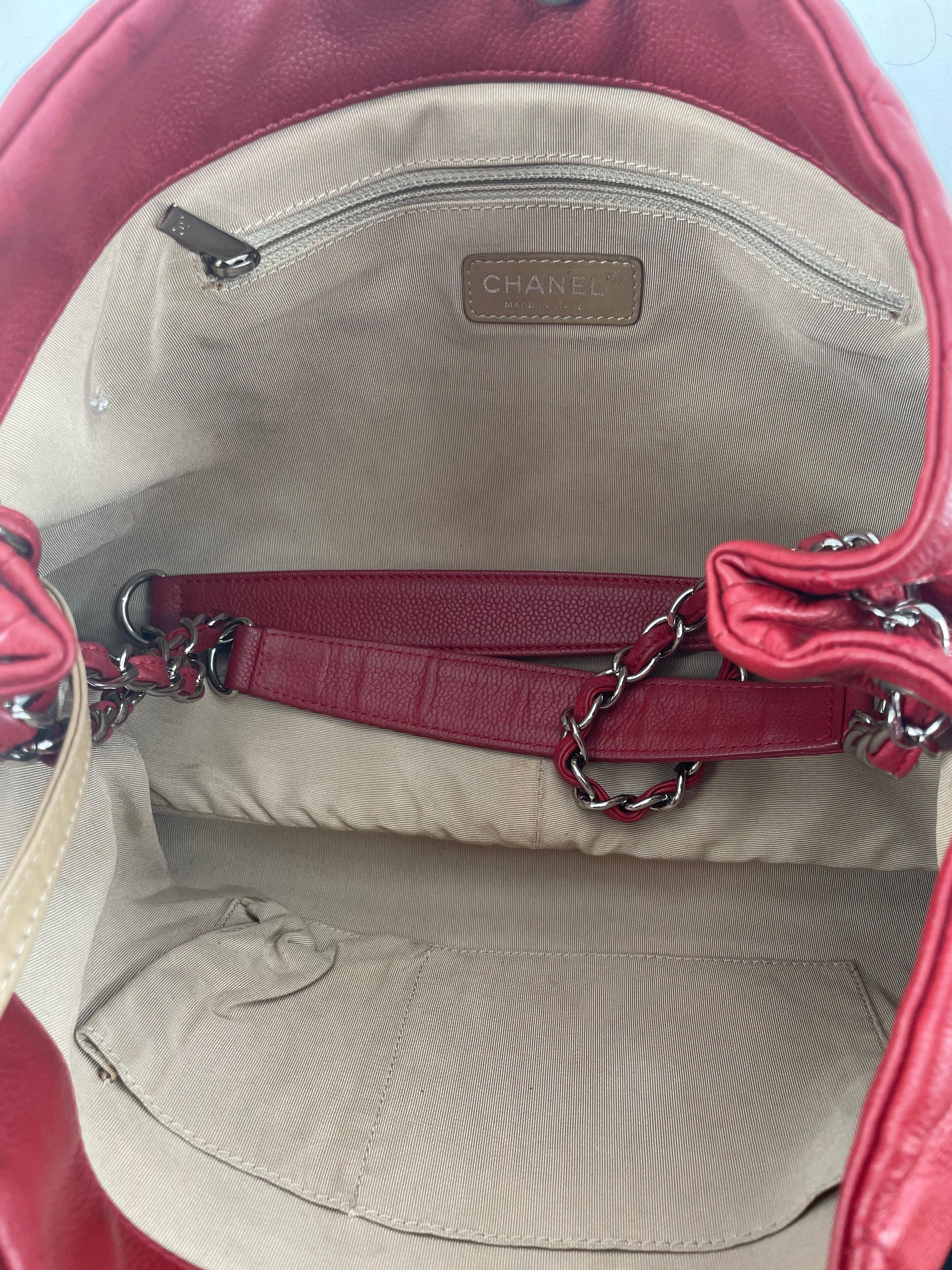 CHANEL/Cross Body Bag/Lambskin/RED/15791775 view 5