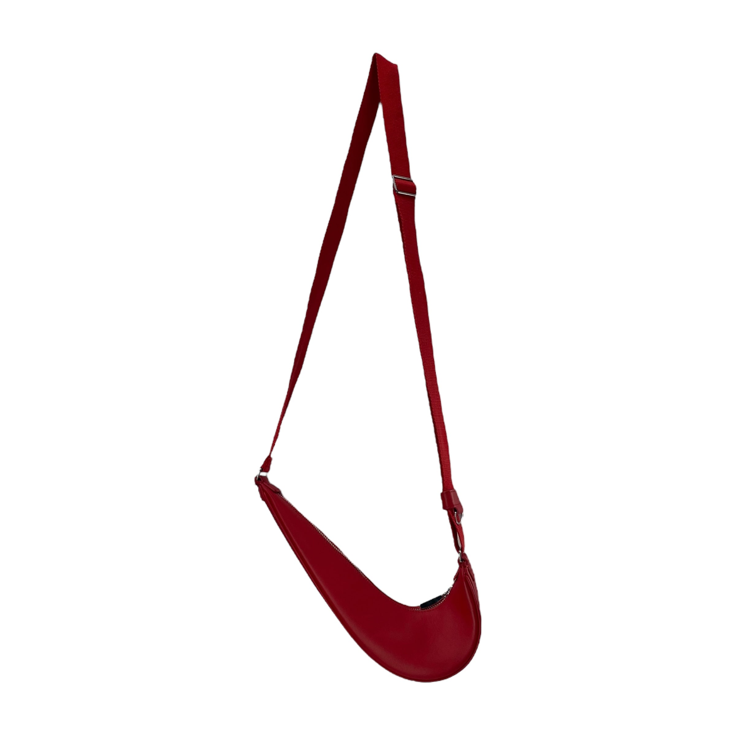 JACQUEMUS/NIKE/Cross Body Bag/Leather/RED/NIKE SYMBOL SWOOSH view 2